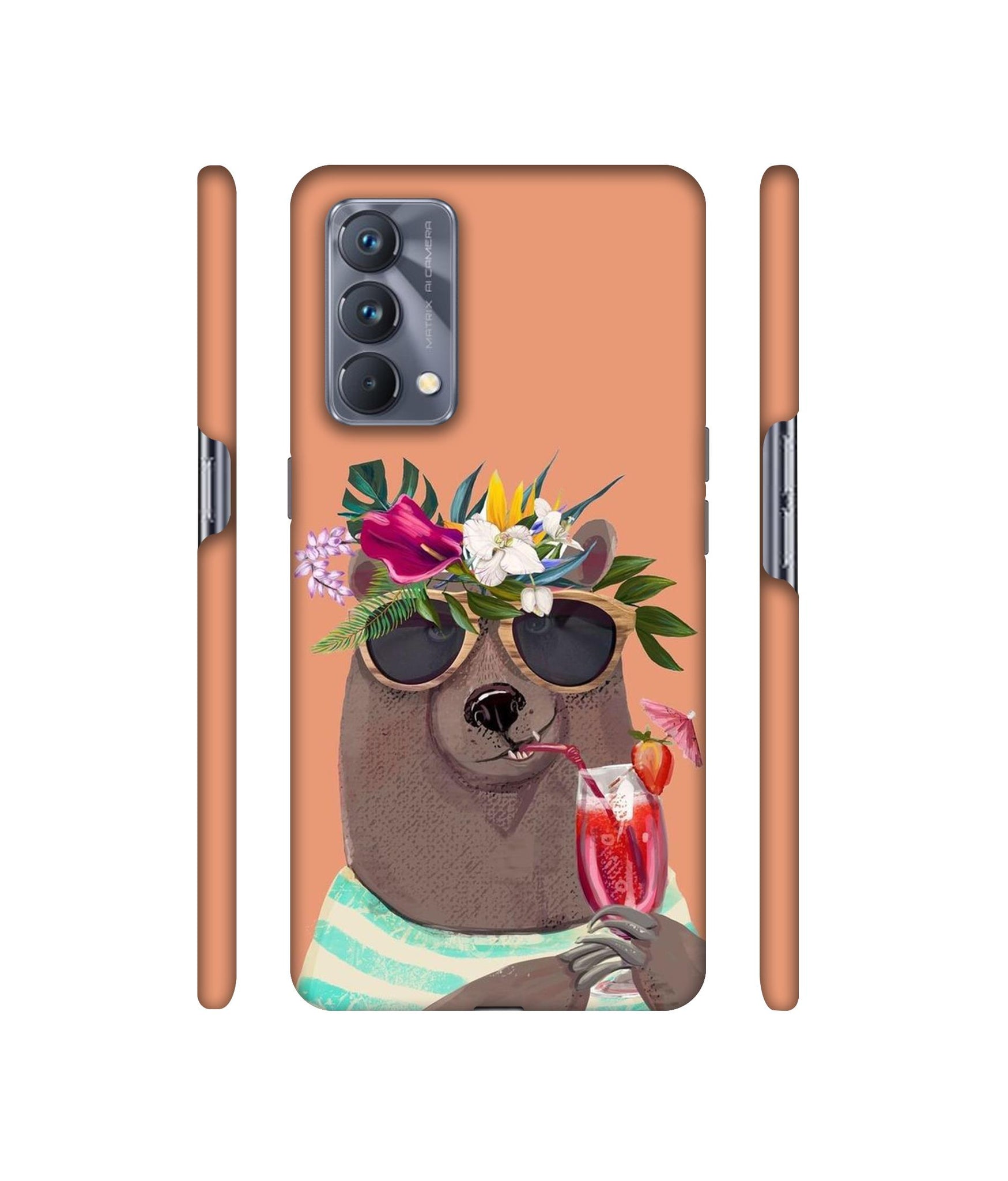 Summer Chill Beer Designer Hard Back Cover for Realme GT Master Edition