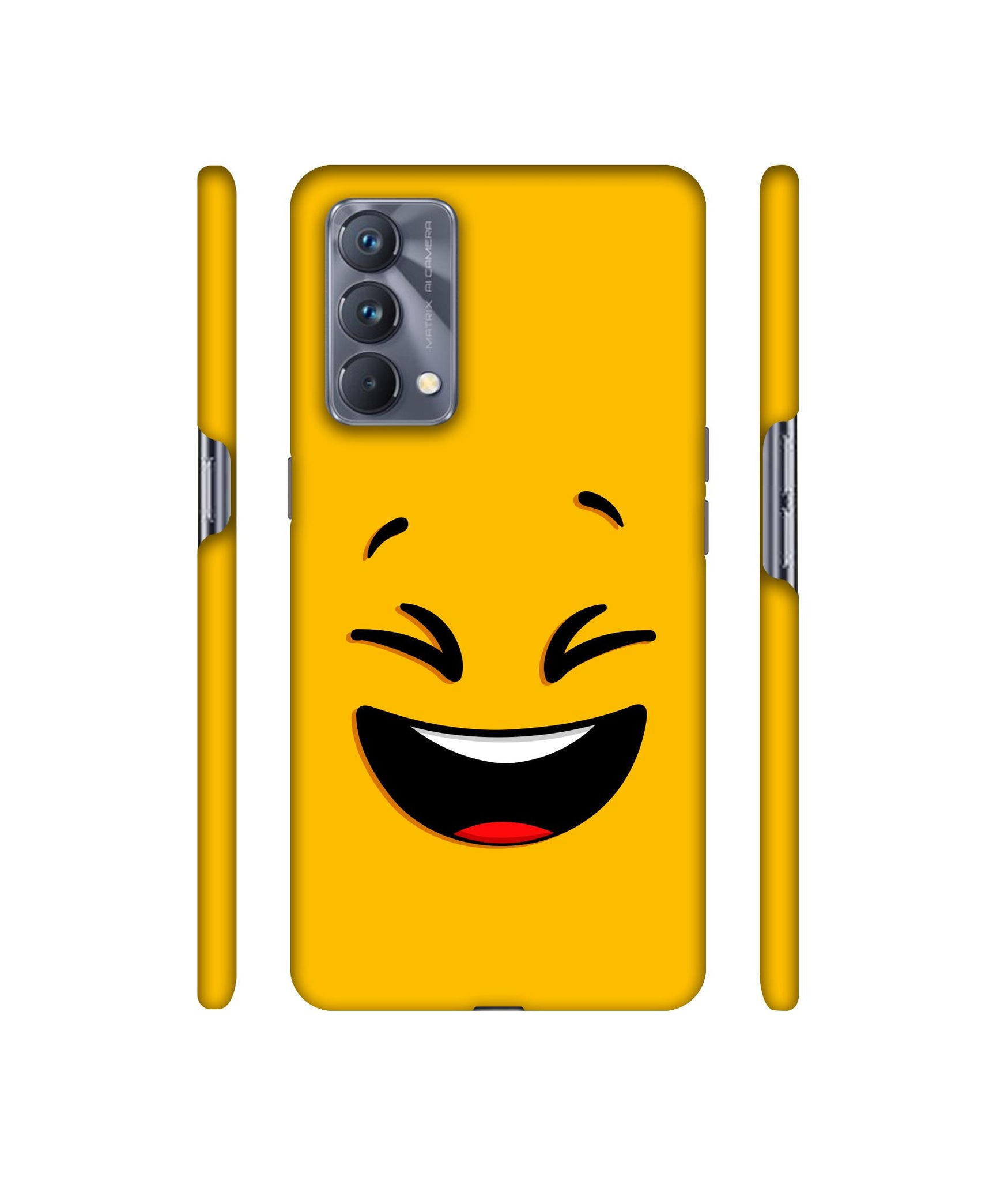 Smile Face Designer Hard Back Cover for Realme GT Master Edition