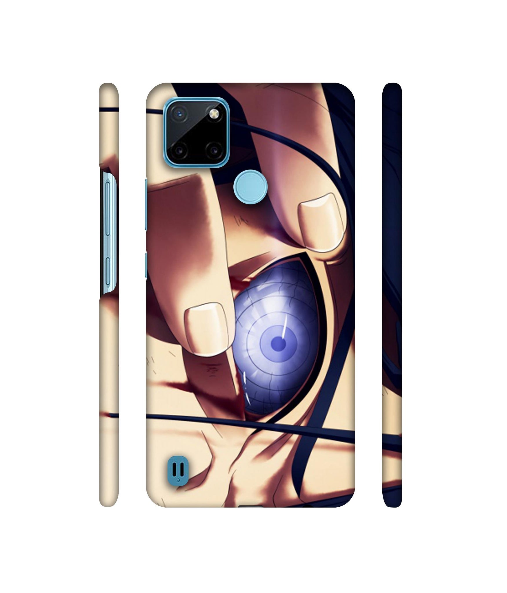Anime Naruto Eye Designer Hard Back Cover for Realme C21Y