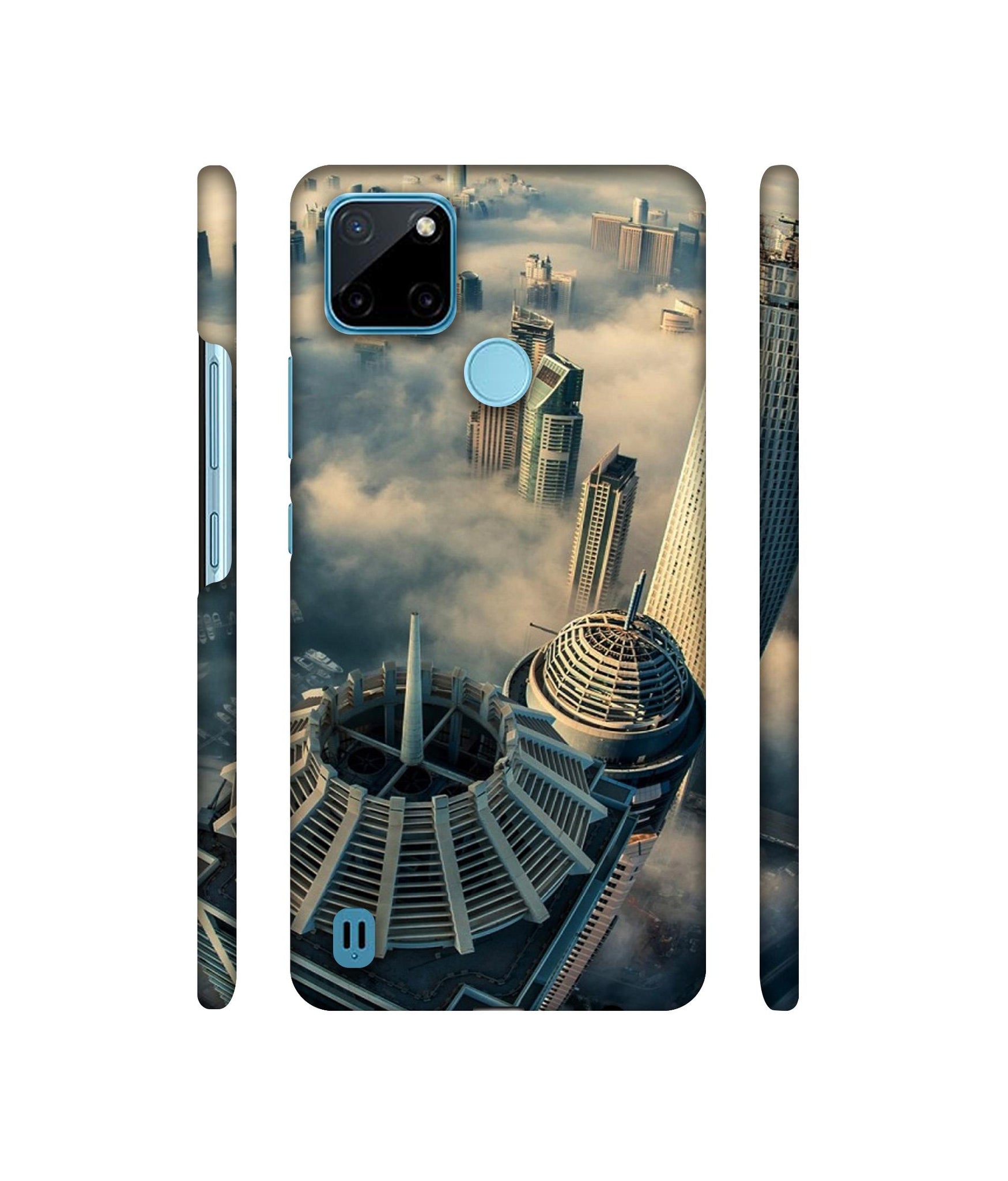 City Scapes Designer Hard Back Cover for Realme C21Y