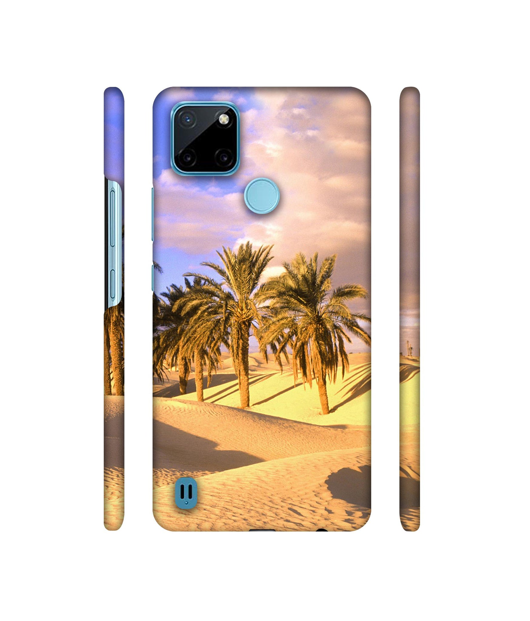 Cat Heart Tail Designer Hard Back Cover for Realme C21Y