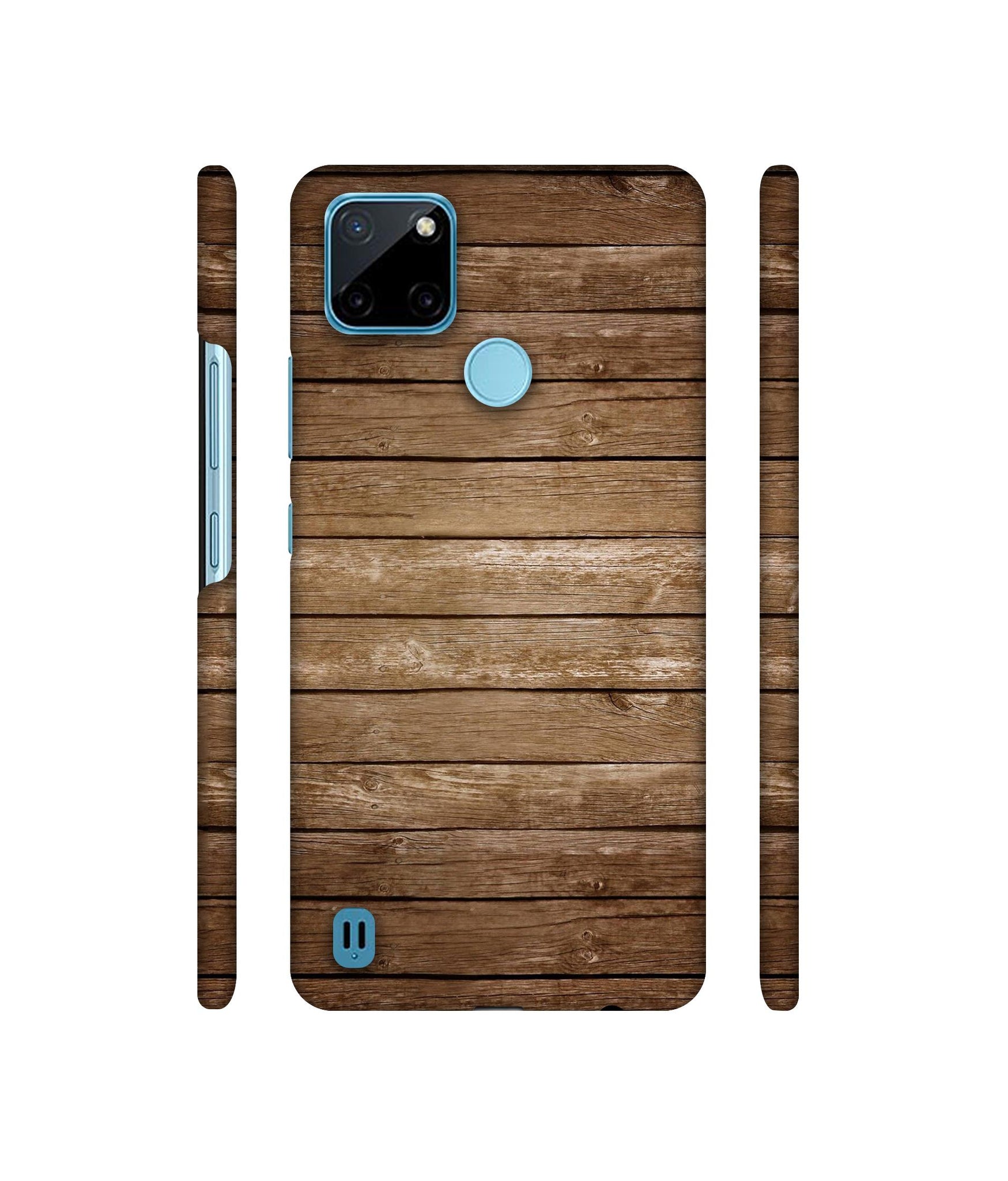 Wood Designer Hard Back Cover for Realme C21Y