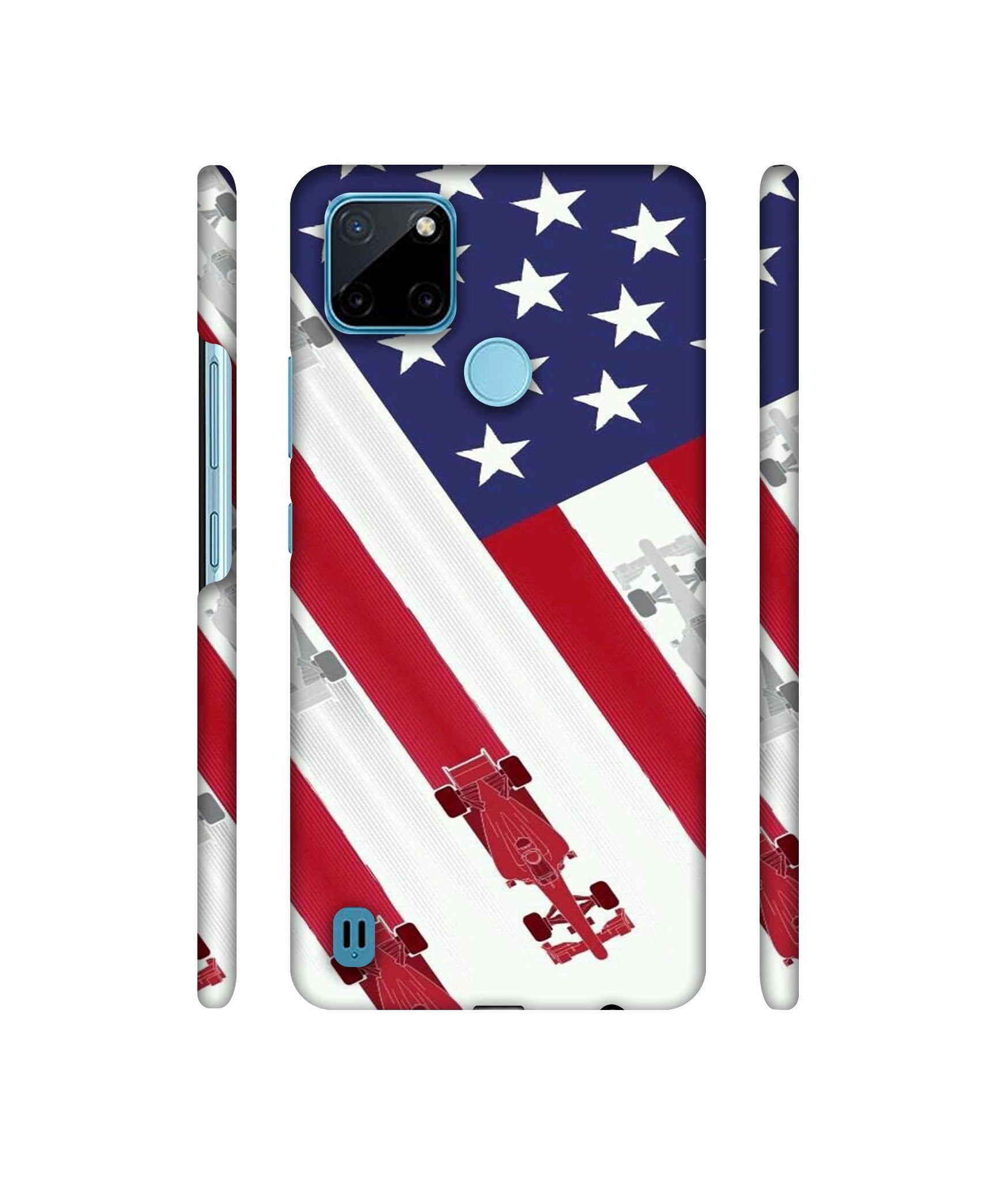Ferrari On the Zoom Print Designer Hard Back Cover for Realme C21Y
