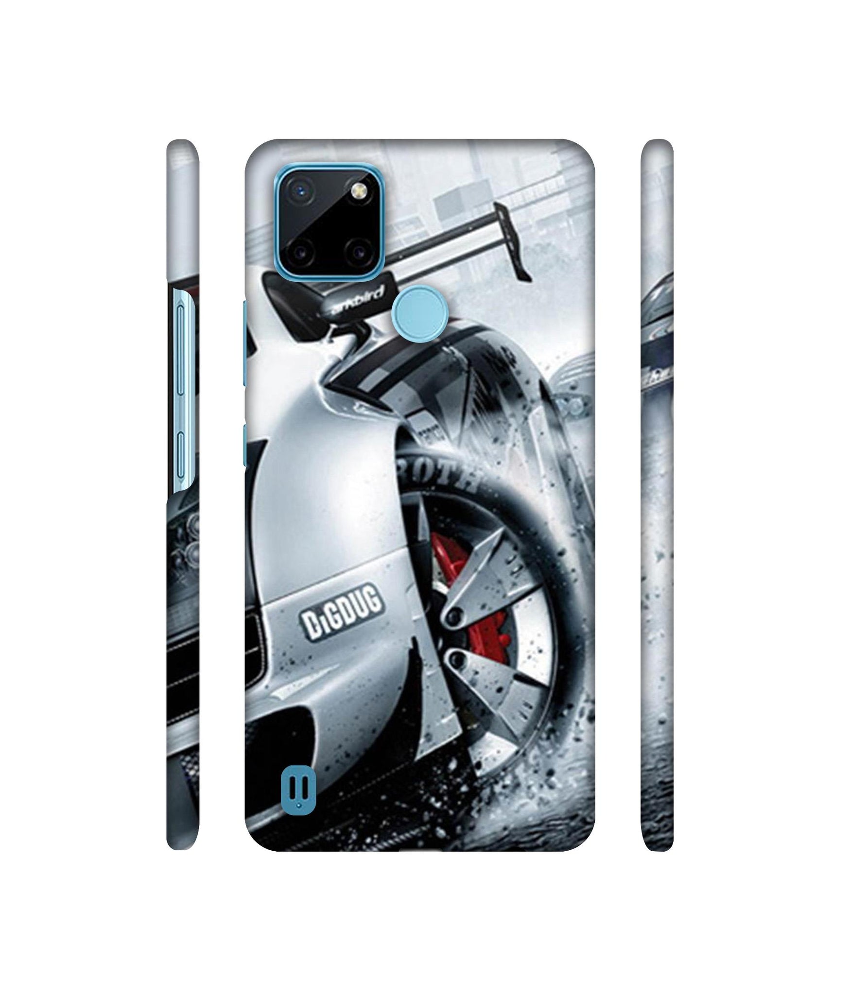 Drift Sport Print Designer Hard Back Cover for Realme C21Y