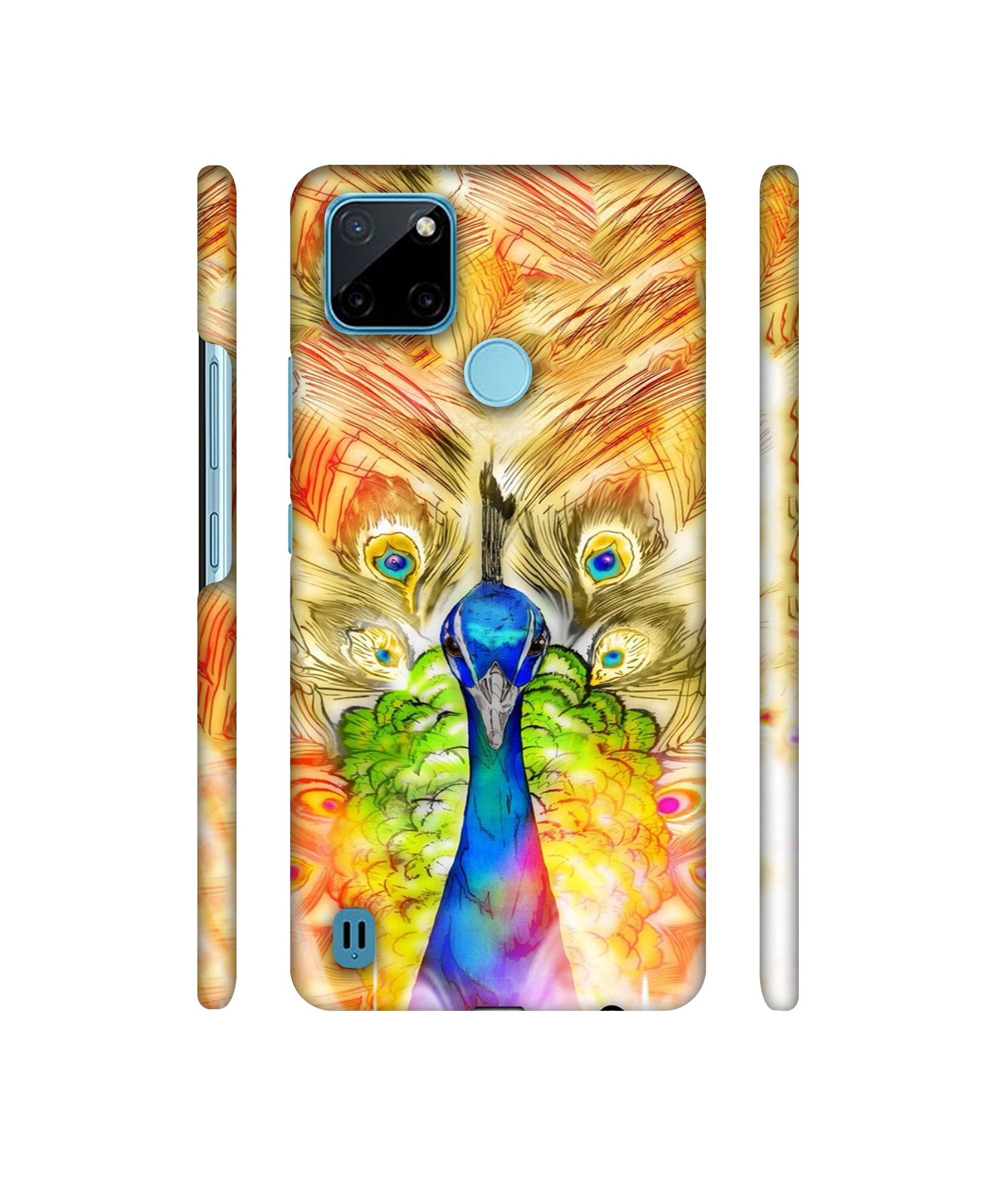 Colorful Joy Pattern Designer Hard Back Cover for Realme C21Y
