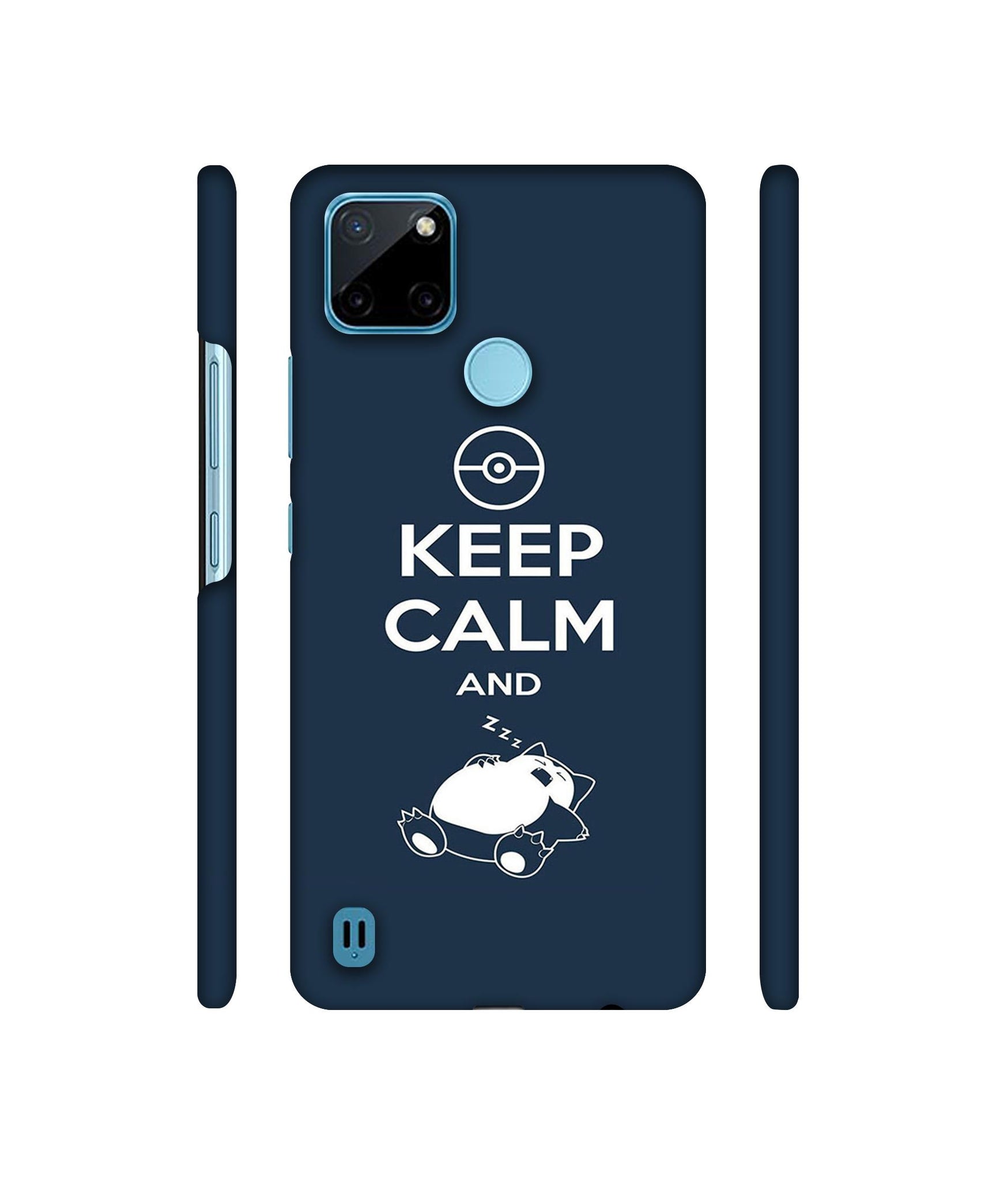 Sleep Pattern Designer Hard Back Cover for Realme C21Y