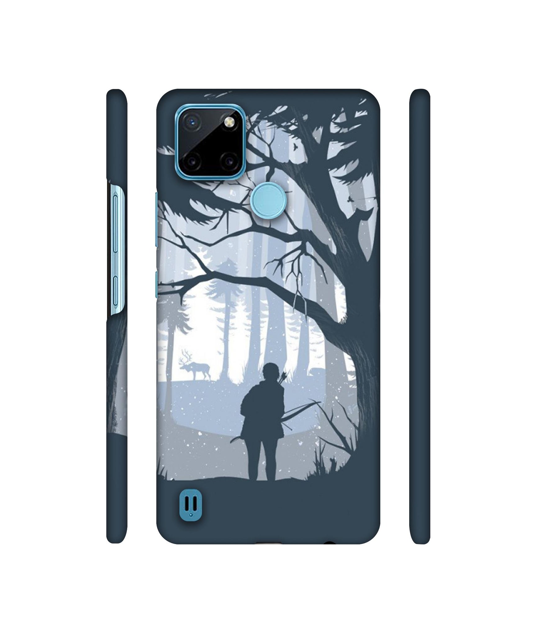 Hunter Designer Hard Back Cover for Realme C21Y