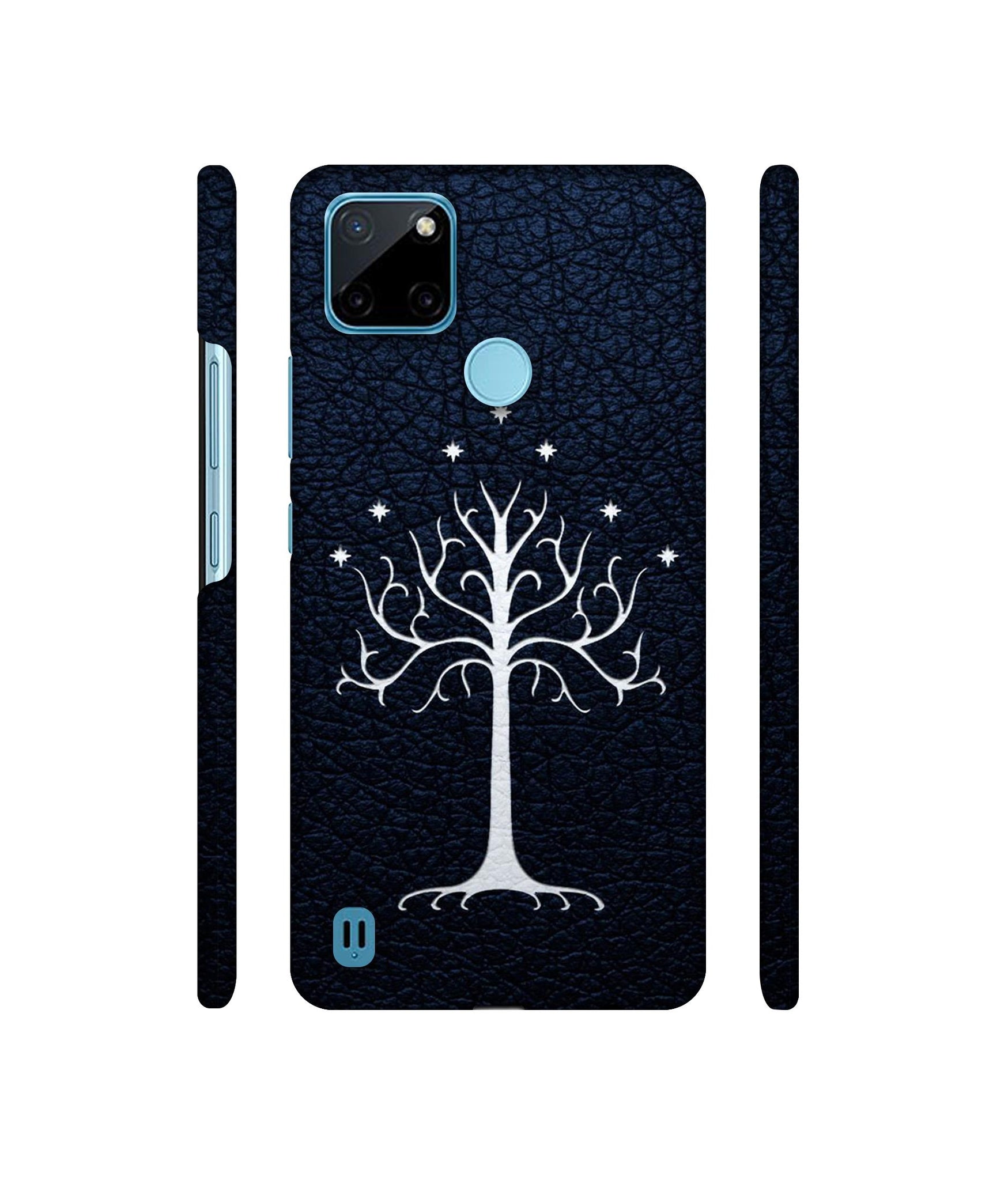 Magic Tree Pattern Designer Hard Back Cover for Realme C21Y
