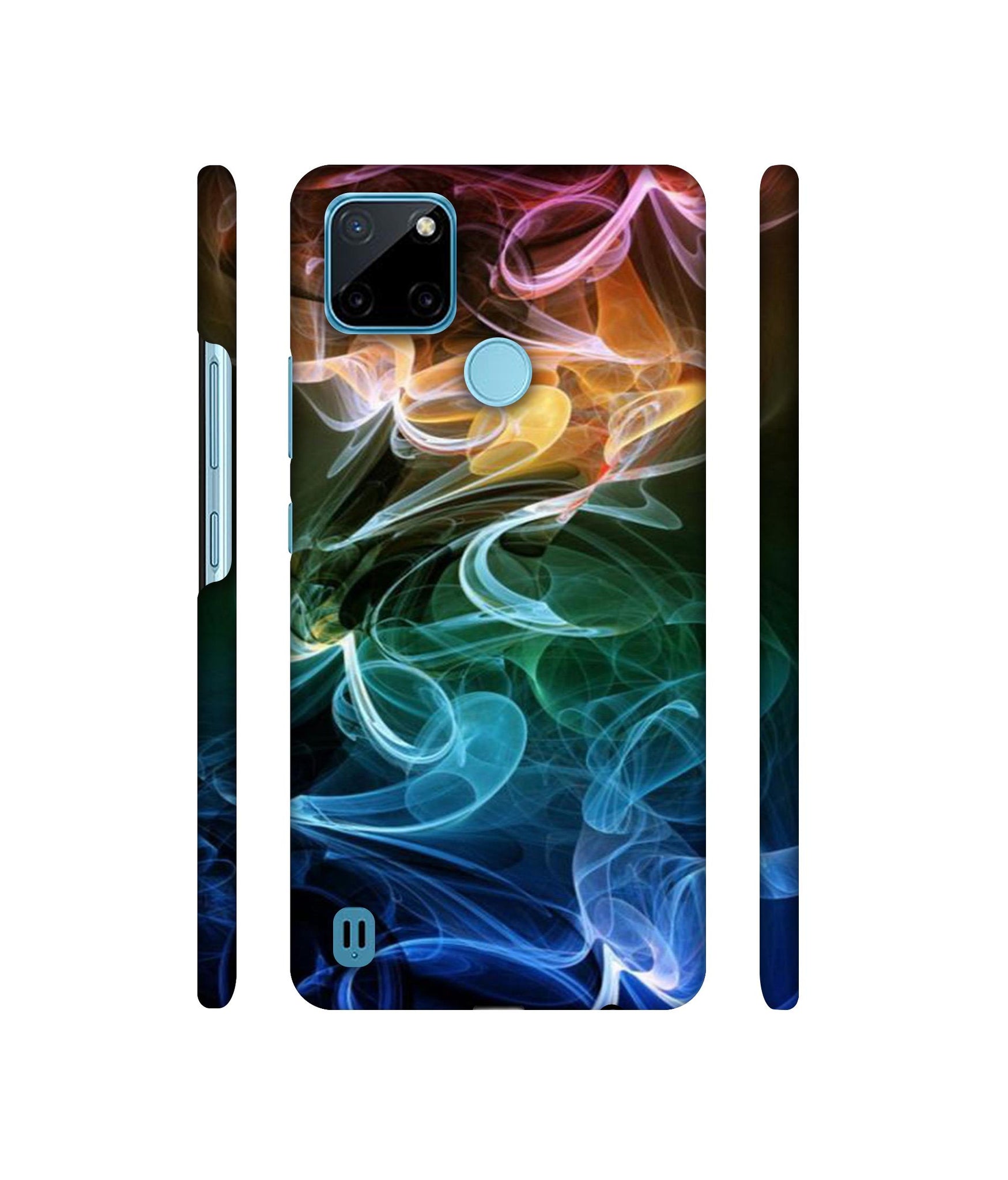 Smoky Pattern Designer Hard Back Cover for Realme C21Y