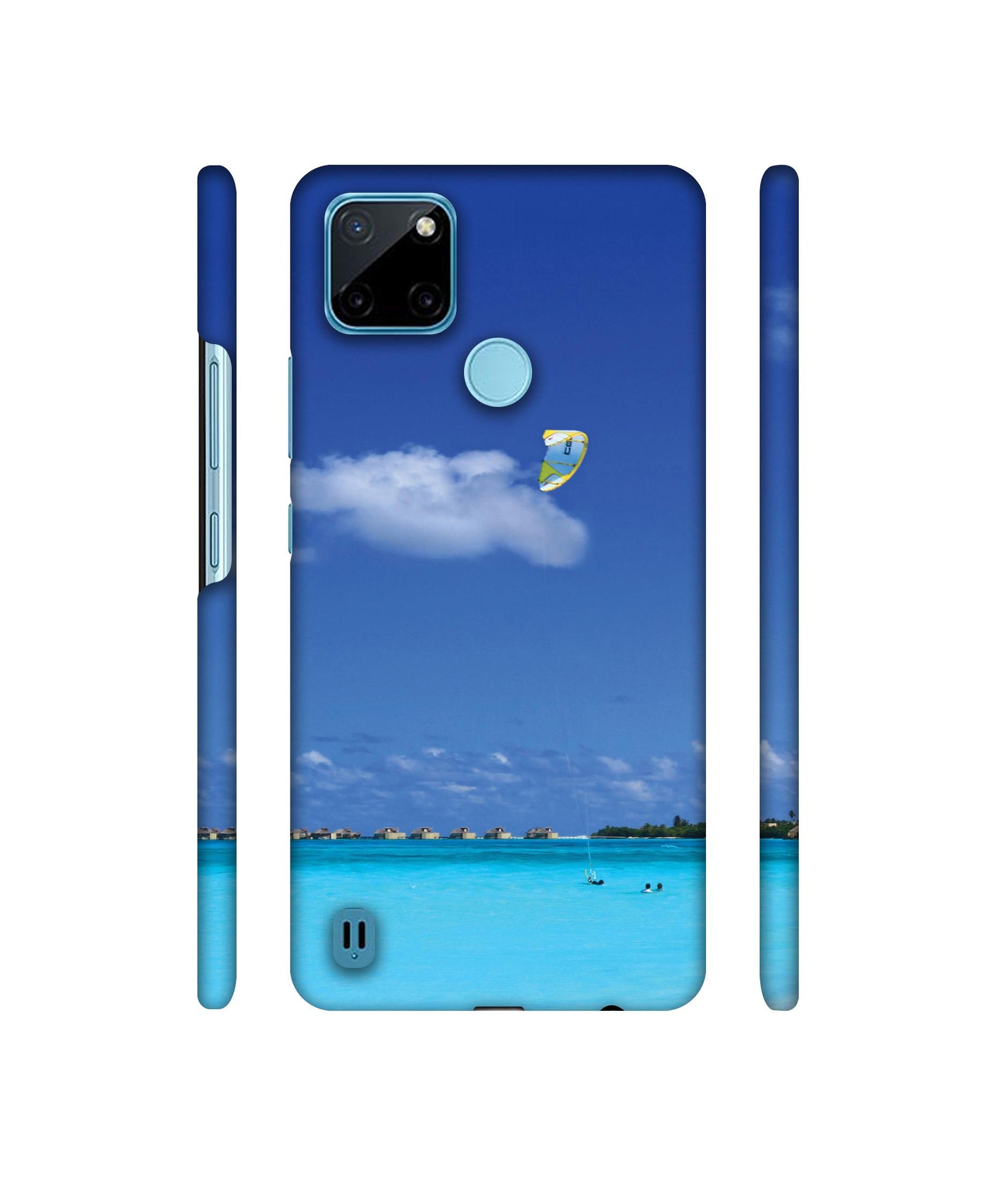 Maldivies Ocean Designer Hard Back Cover for Realme C21Y