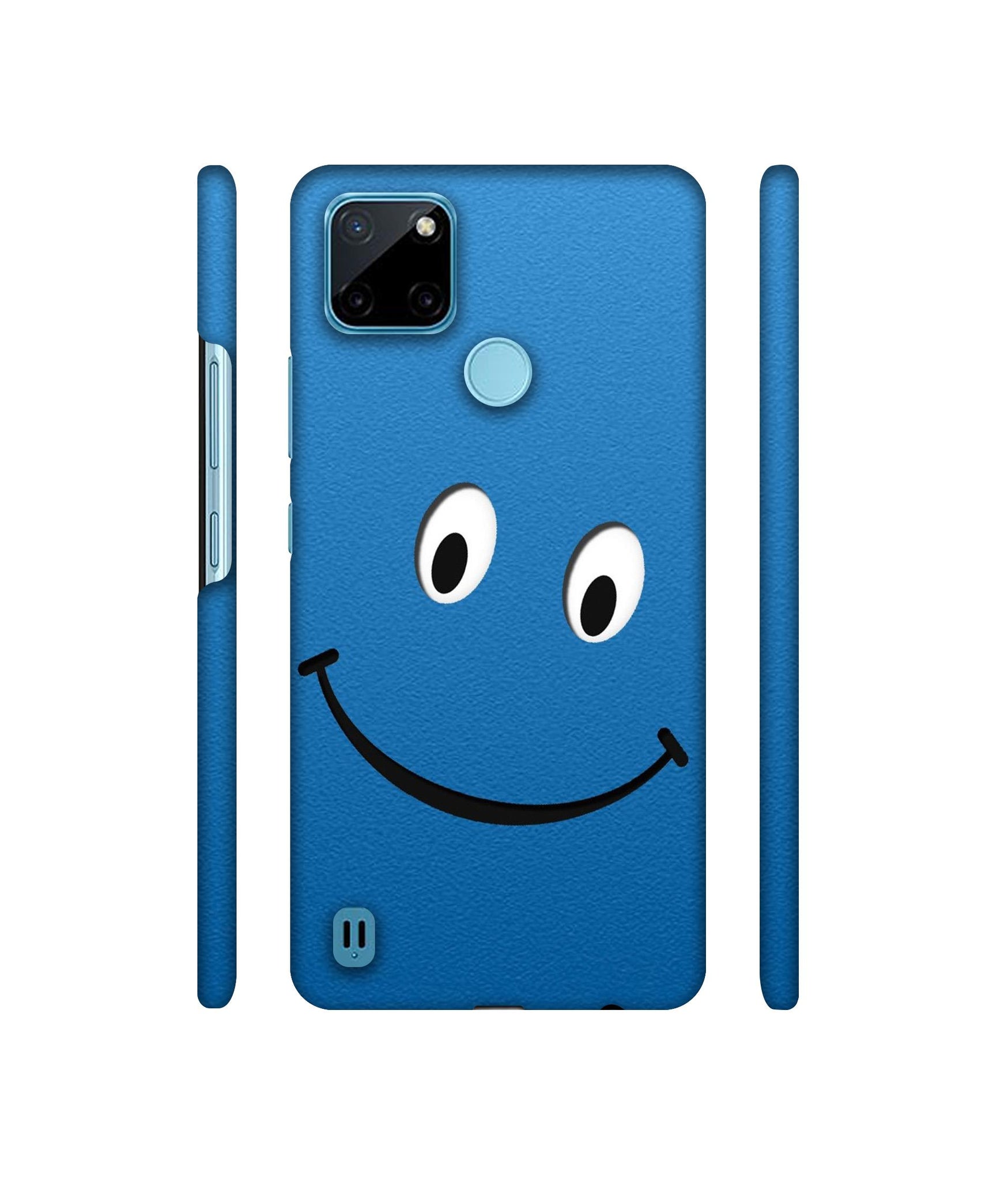 Smile Face1Designer Hard Back Cover for Realme C21Y