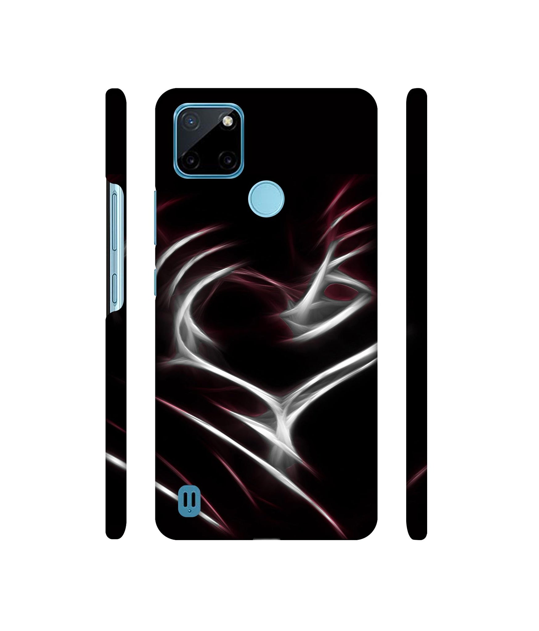 Heart Line Designer Hard Back Cover for Realme C21Y