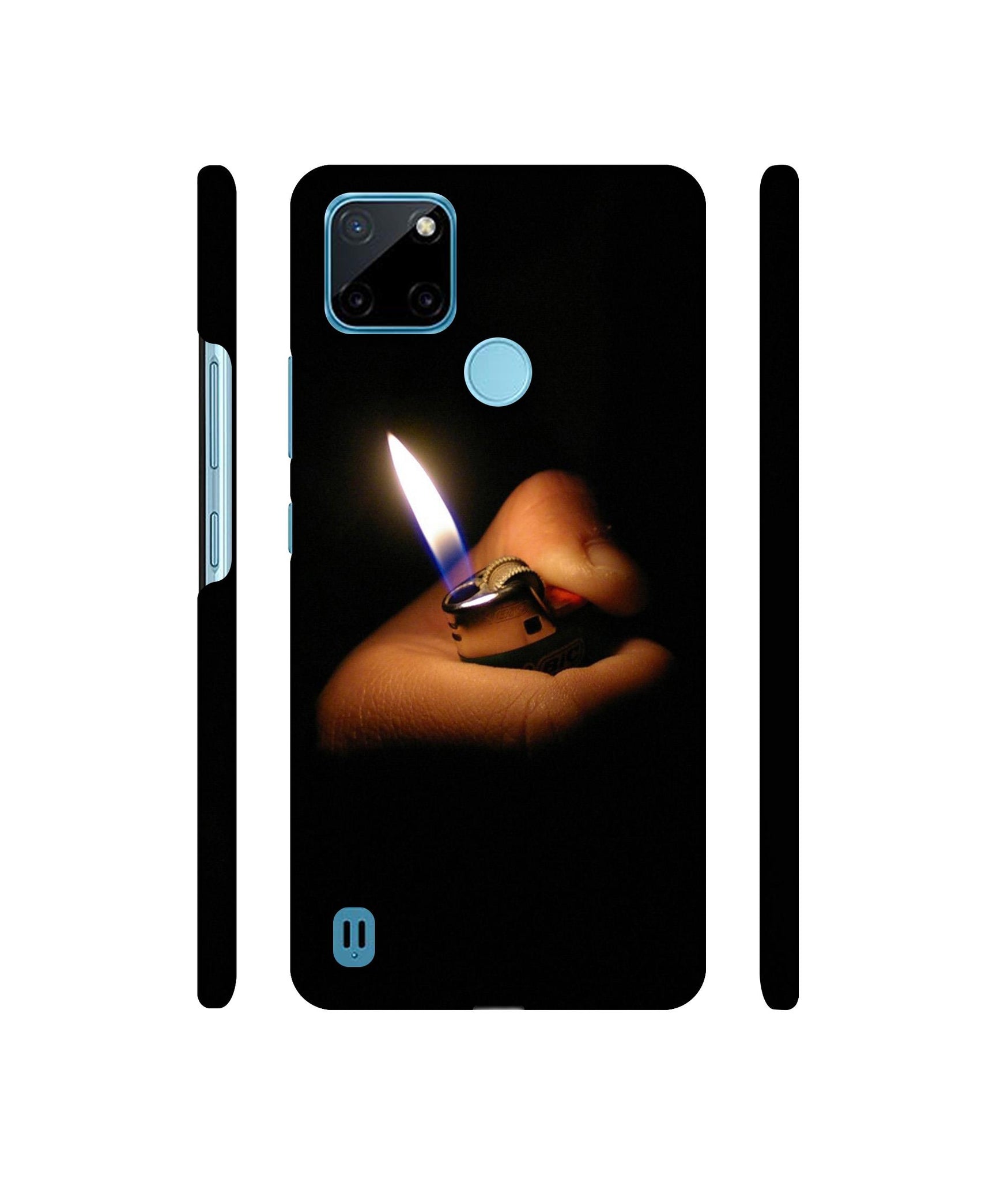 Lighter Flames Designer Hard Back Cover for Realme C21Y