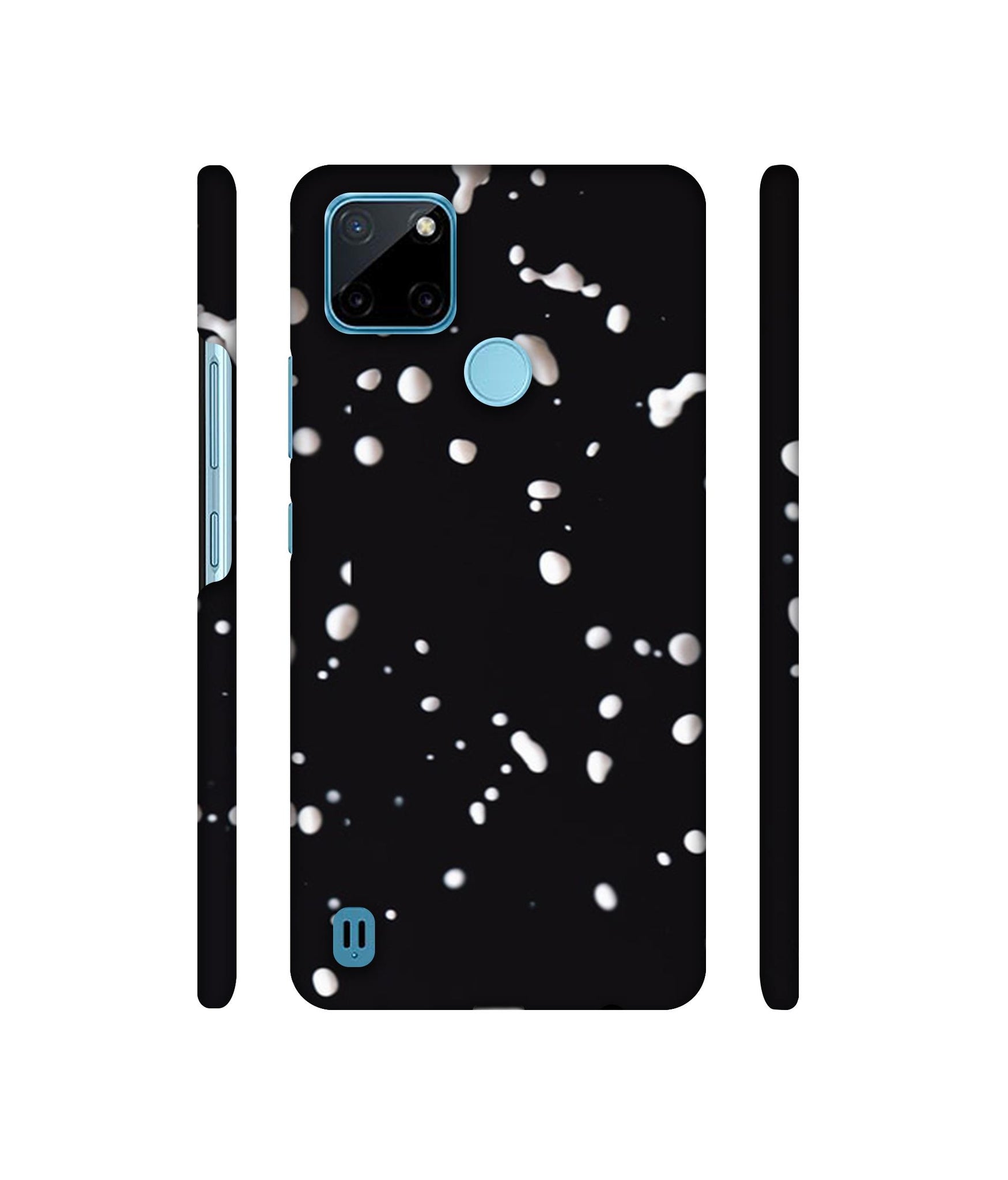 Milk Splash Designer Hard Back Cover for Realme C21Y