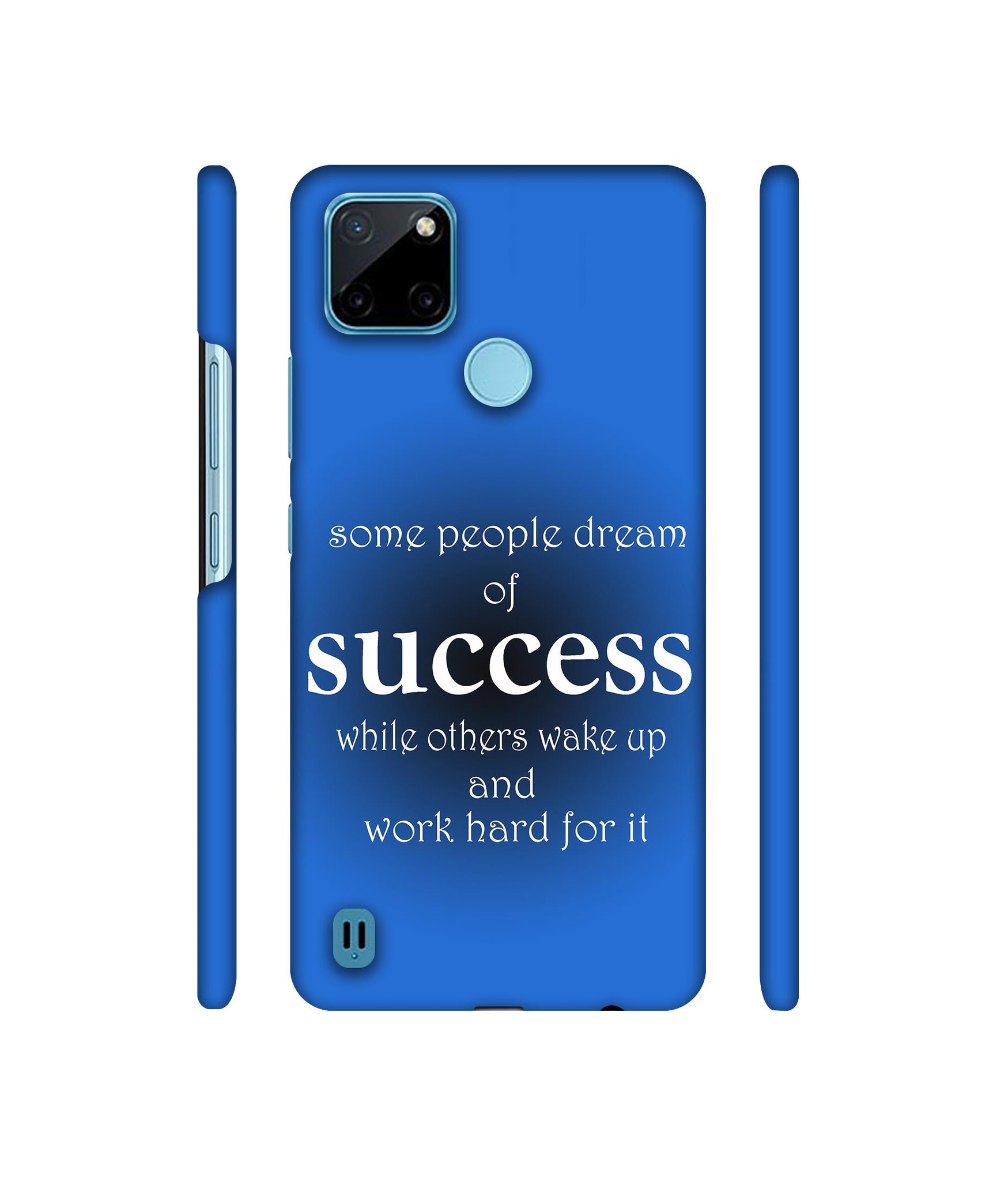 Success Motivational Designer Hard Back Cover for Realme C21Y