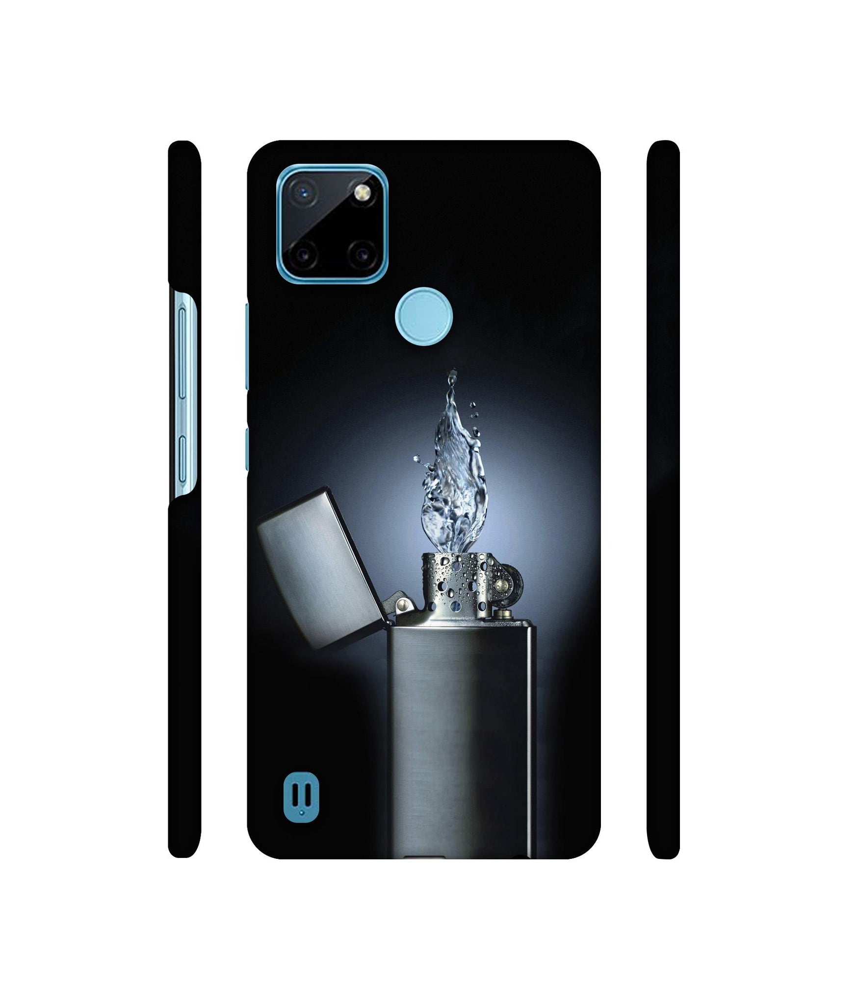 Water Lighter Designer Hard Back Cover for Realme C21Y