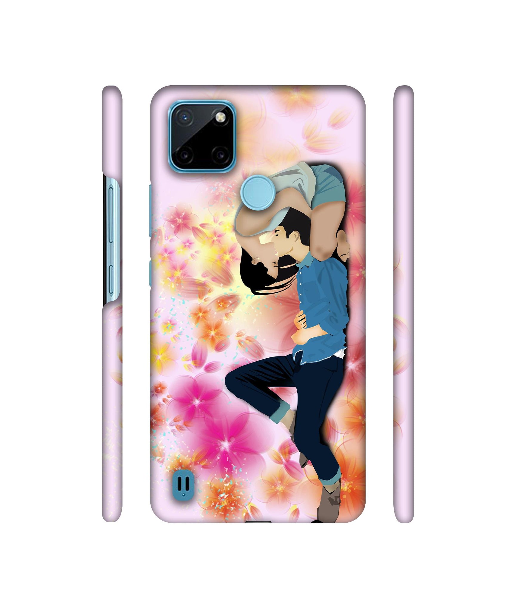 Couple Love Designer Hard Back Cover for Realme C21Y