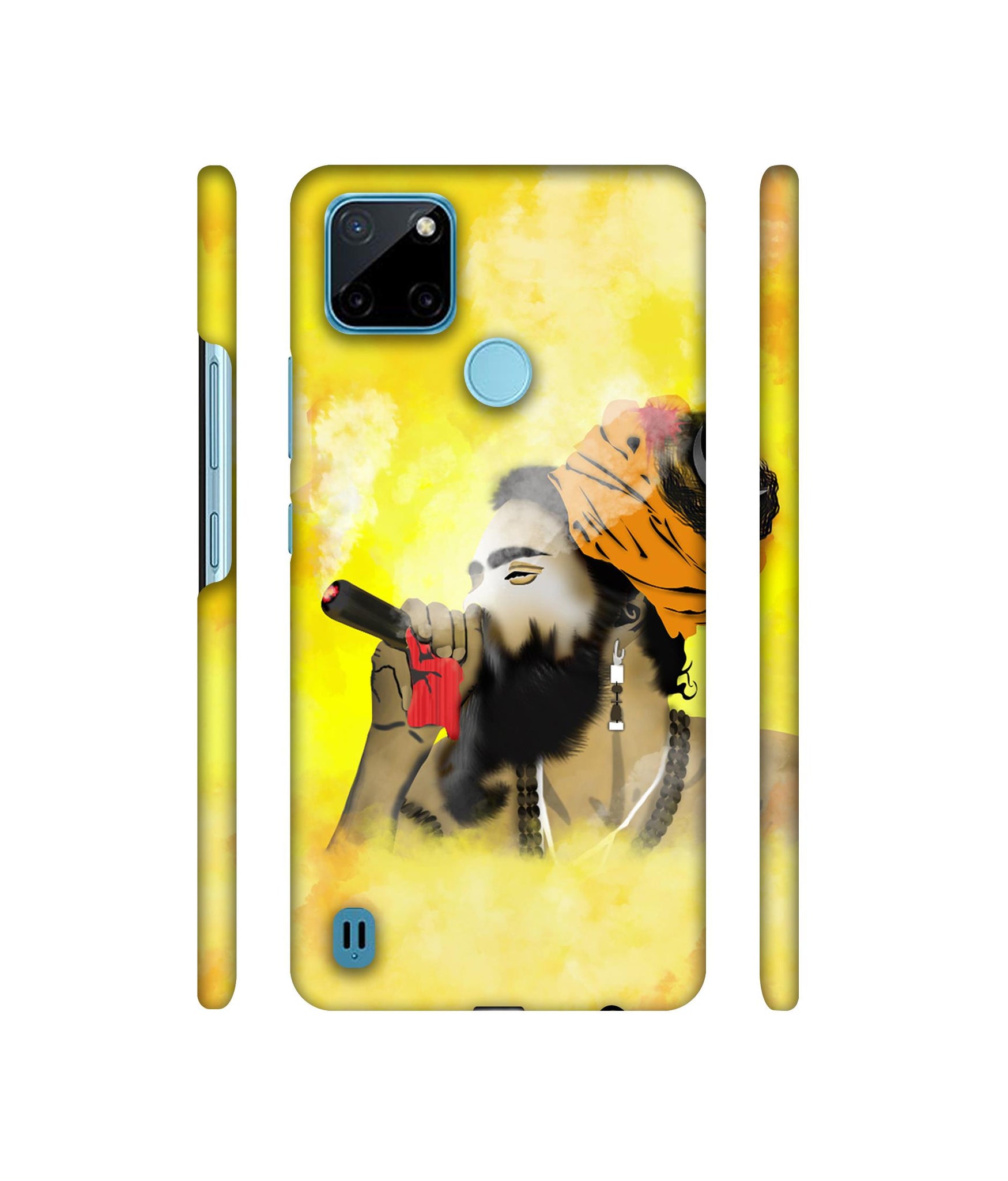 Aghori Bhole Designer Hard Back Cover for Realme C21Y