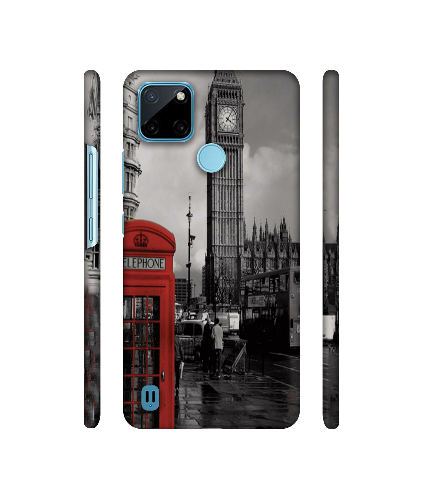 London Theme Designer Hard Back Cover for Realme C21Y