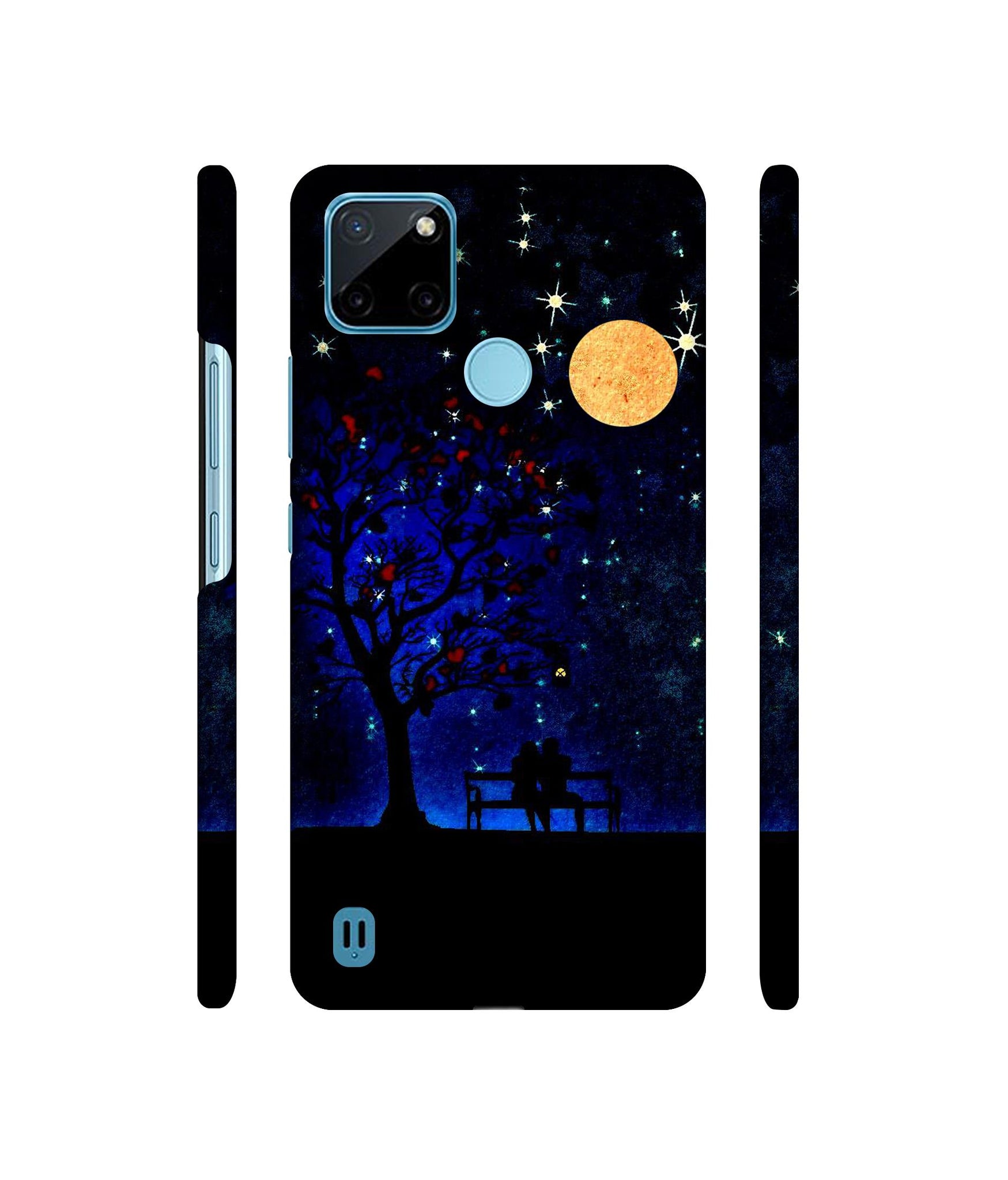 Blue Sky Designer Hard Back Cover for Realme C21Y