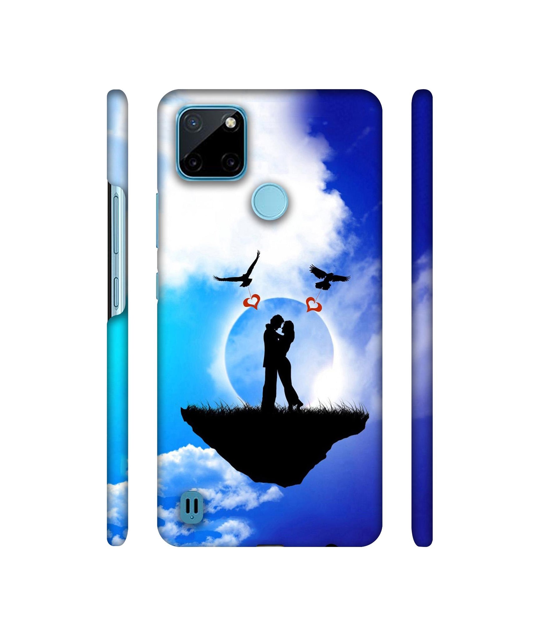 Flying Love Designer Hard Back Cover for Realme C21Y