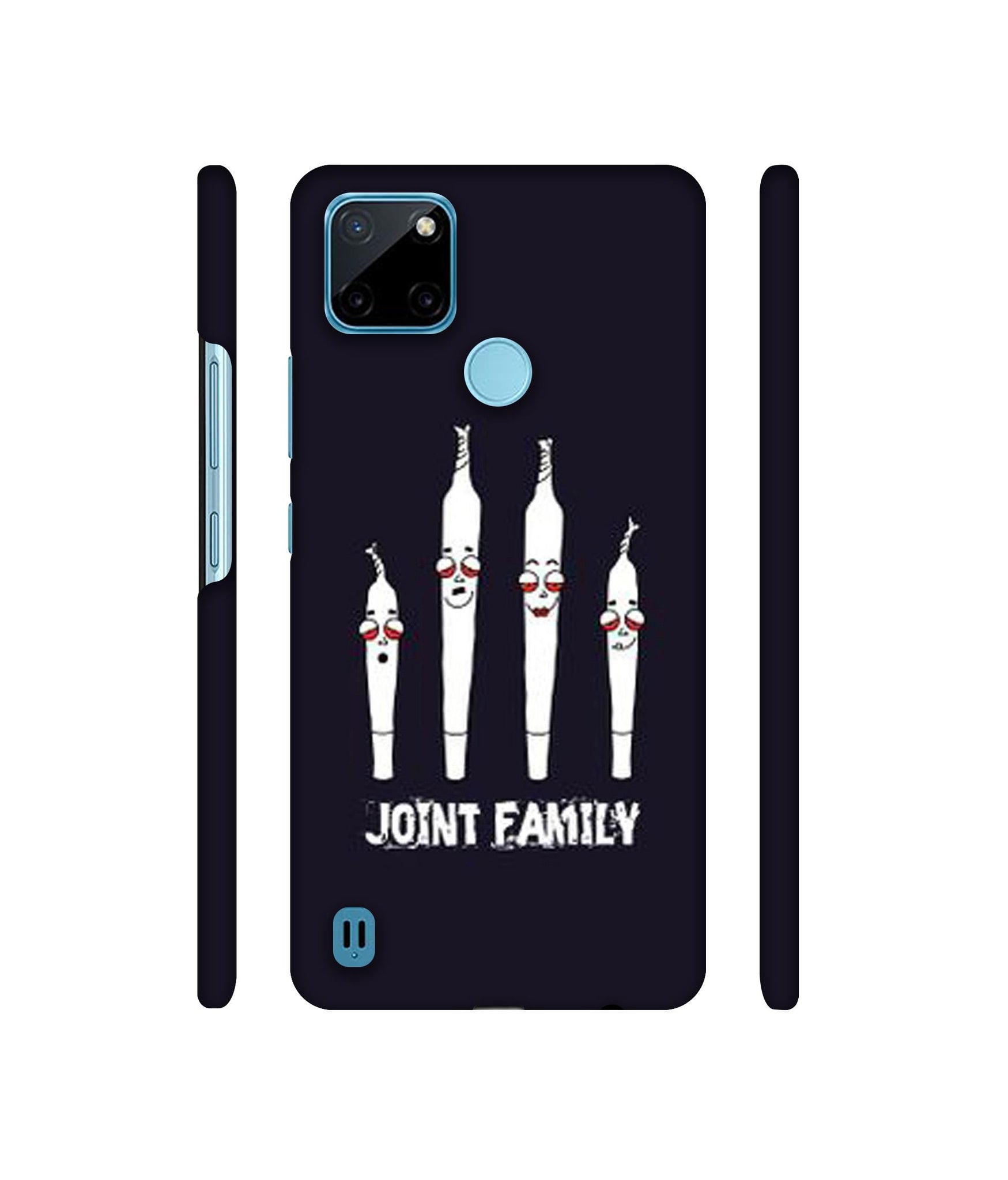 Joint Family Designer Hard Back Cover for Realme C21Y