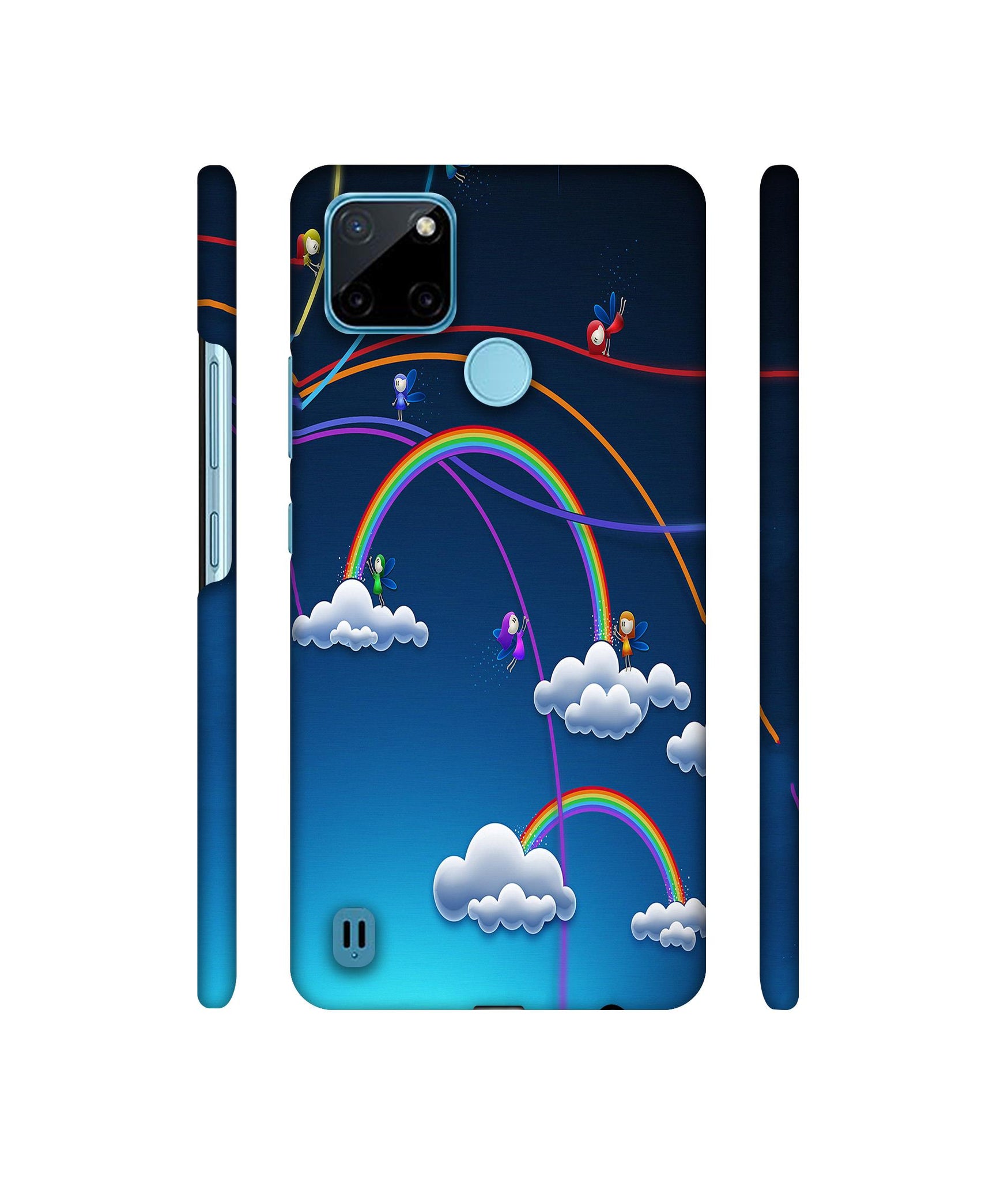 Rainbow Designer Hard Back Cover for Realme C21Y