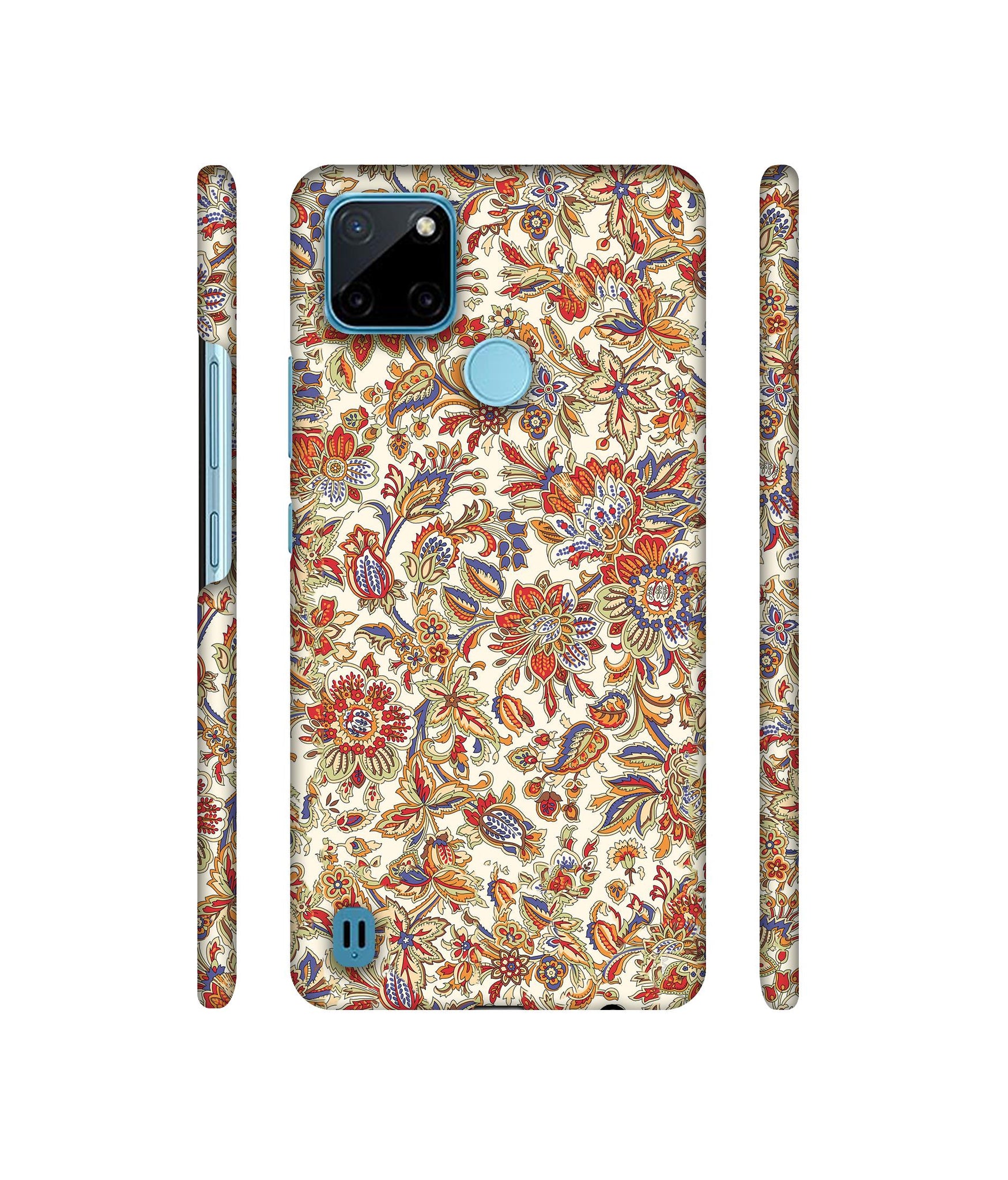 Floral Designer Hard Back Cover for Realme C21Y