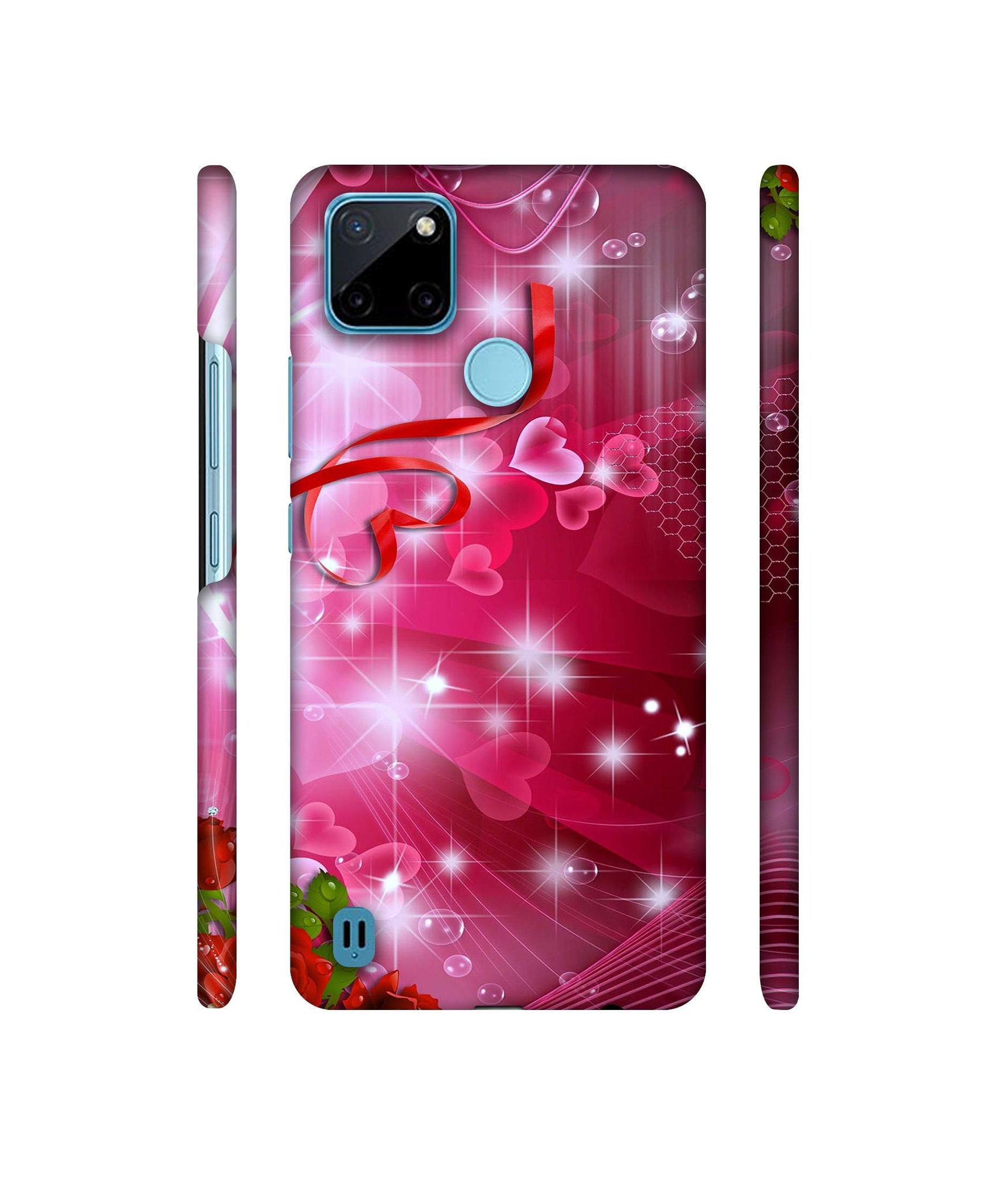 Love Designer Hard Back Cover for Realme C21Y