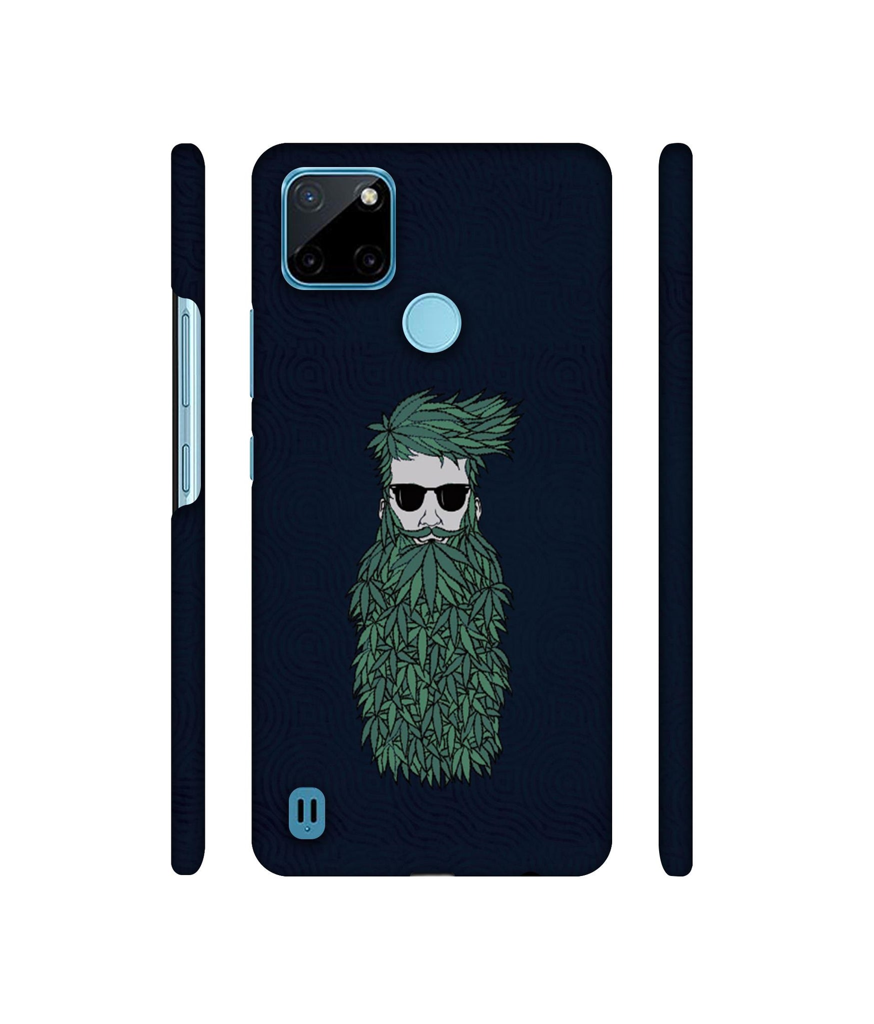 Beard Man Designer Hard Back Cover for Realme C21Y