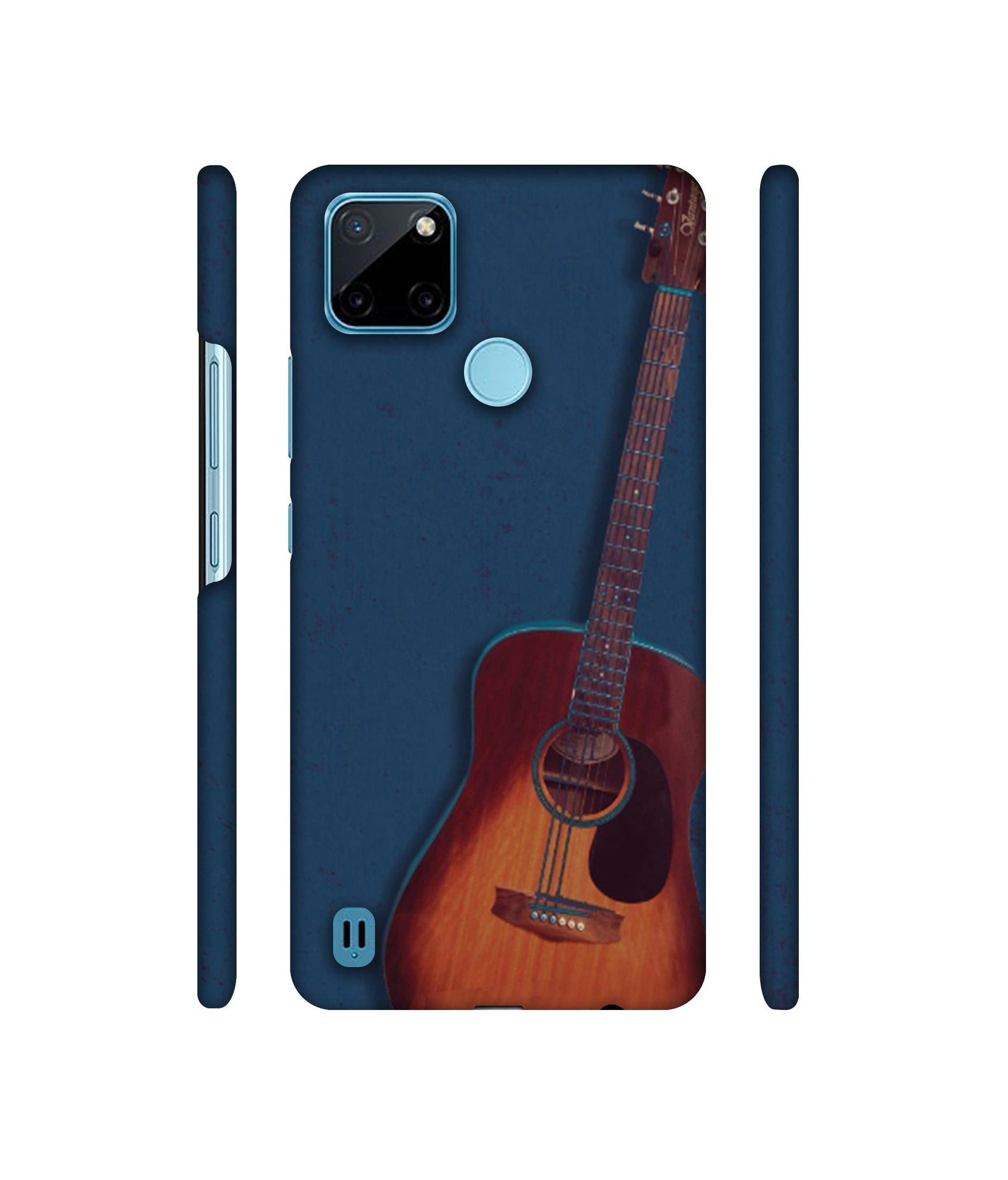 Guitar Designer Hard Back Cover for Realme C21Y