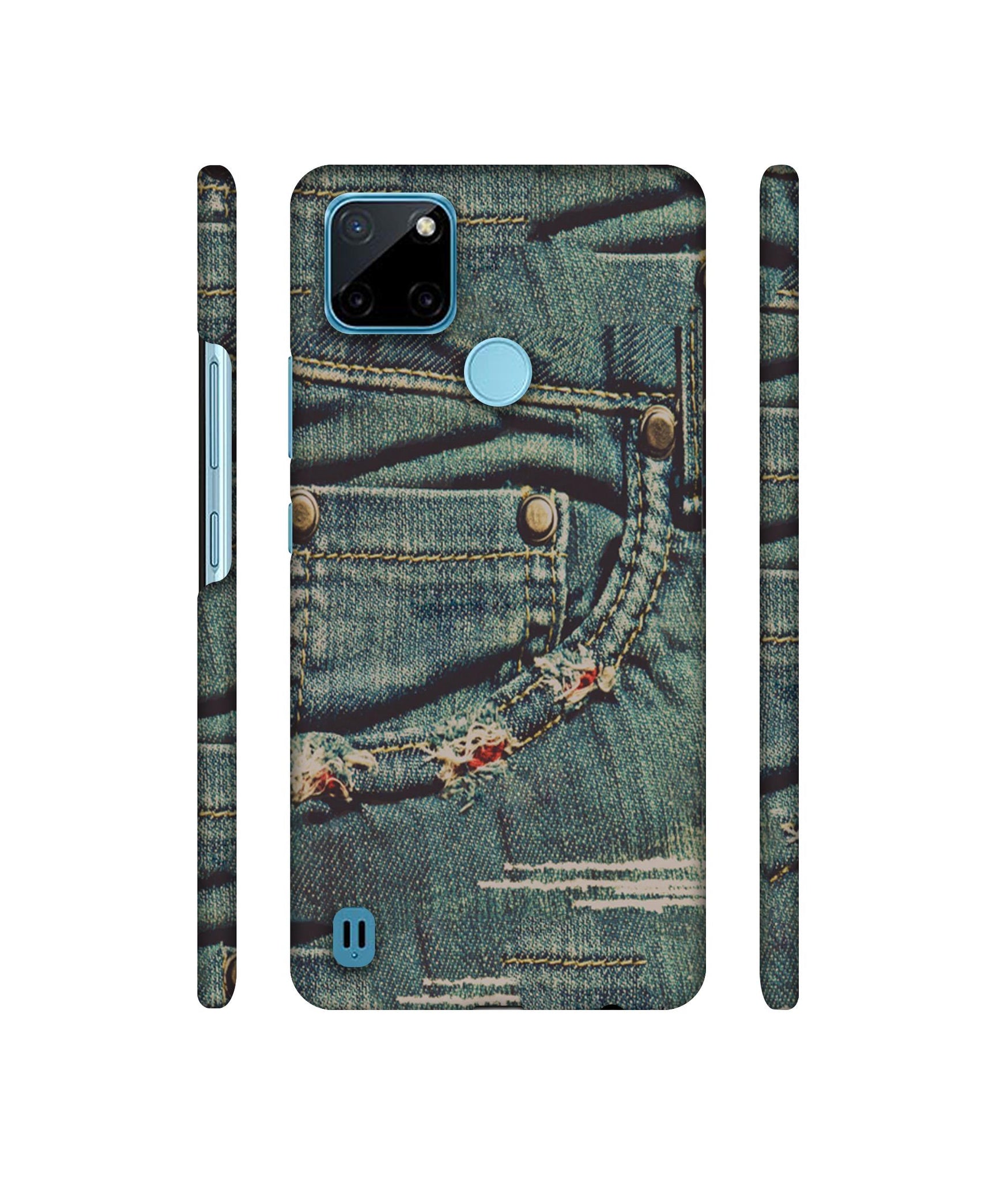 Jeans Designer Hard Back Cover for Realme C21Y