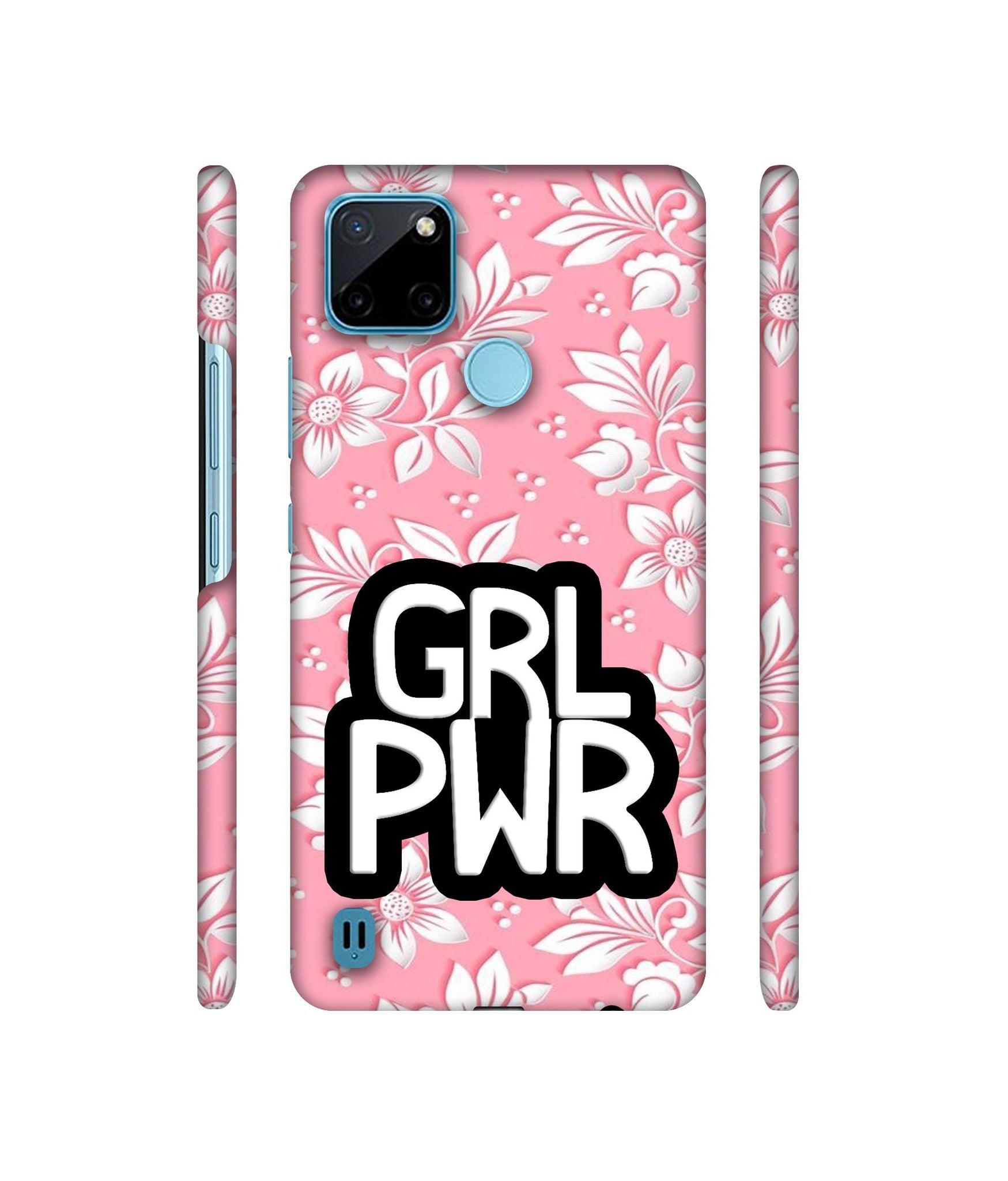 Girl Power Art Designer Hard Back Cover for Realme C21Y