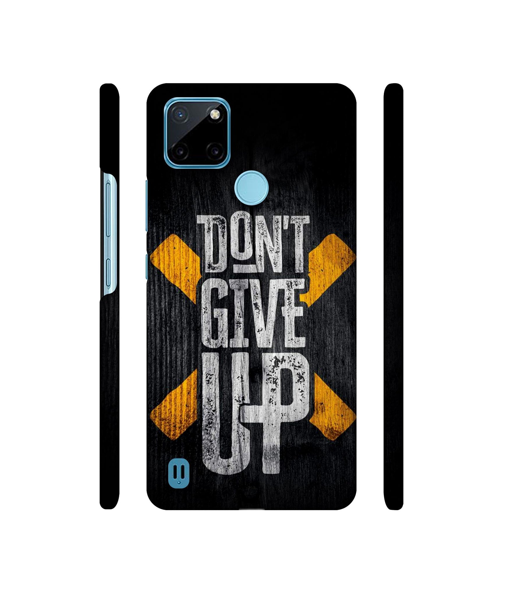 Don't Give Up Designer Hard Back Cover for Realme C21Y