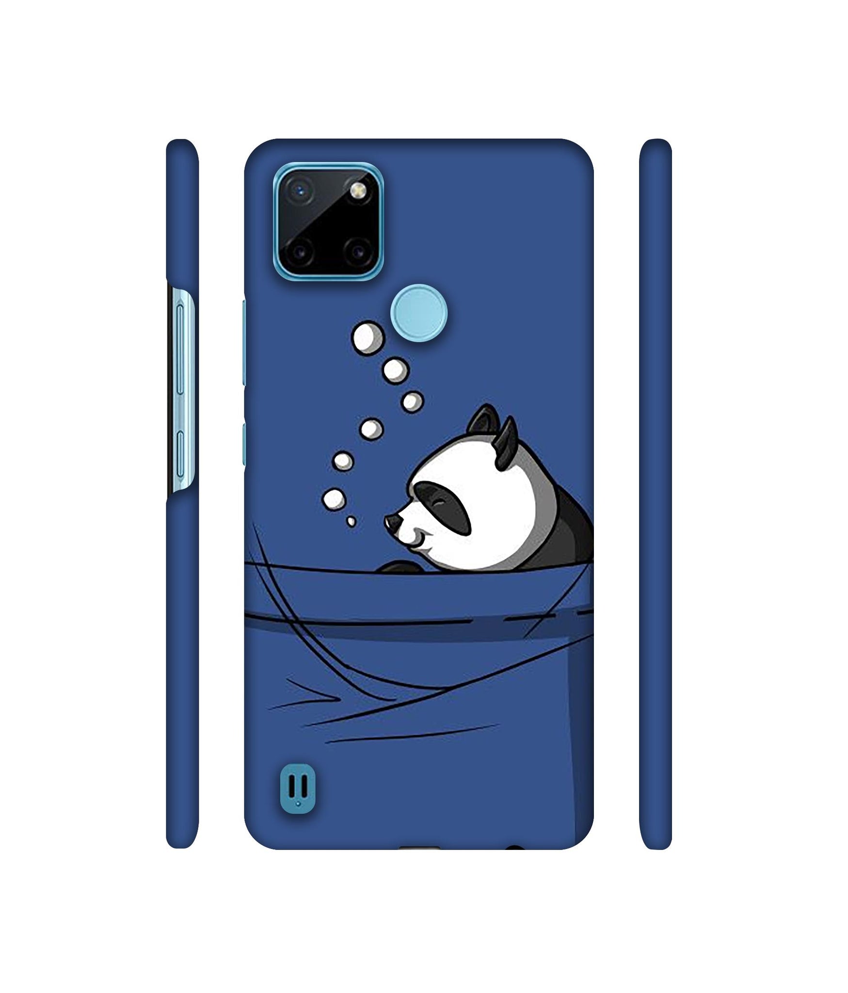 Lasy Panda Designer Hard Back Cover for Realme C21Y