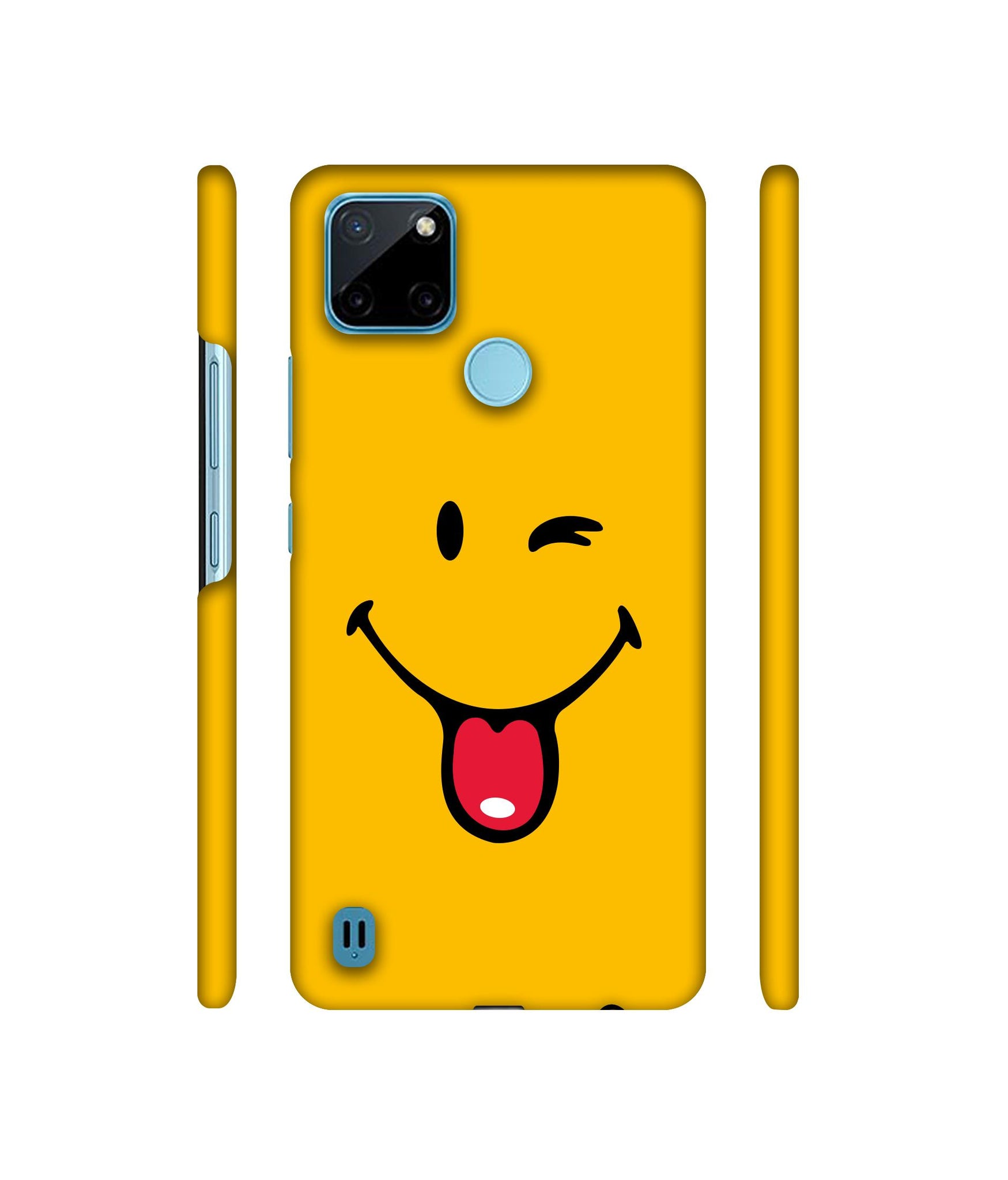 Masti Face Designer Hard Back Cover for Realme C21Y