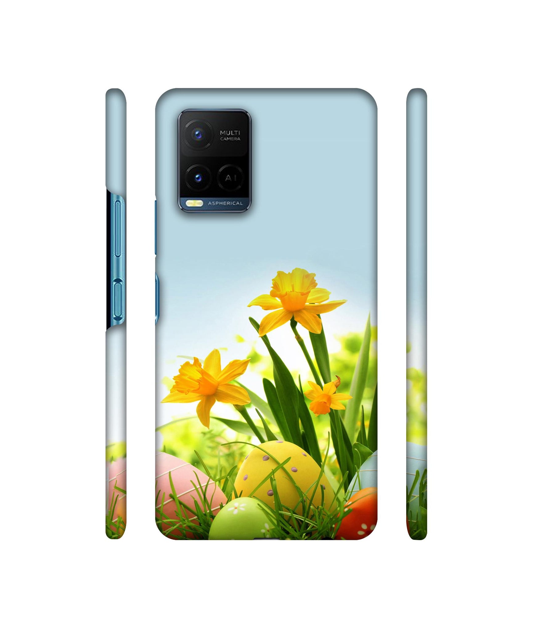 3D Bubble Designer Hard Back Cover for Vivo Y21