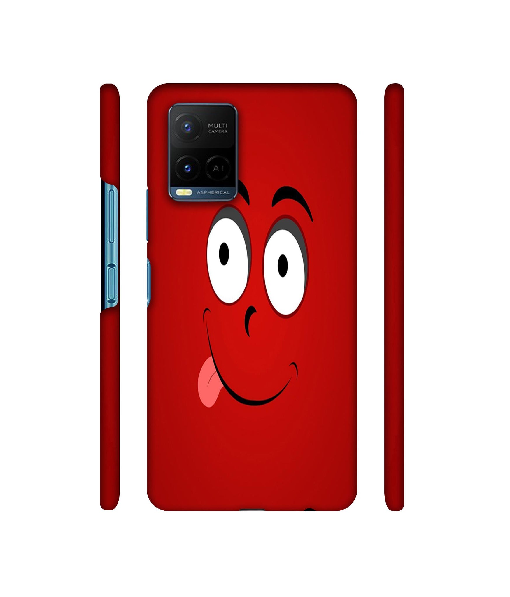 Greedy Smile Designer Hard Back Cover for Vivo Y21