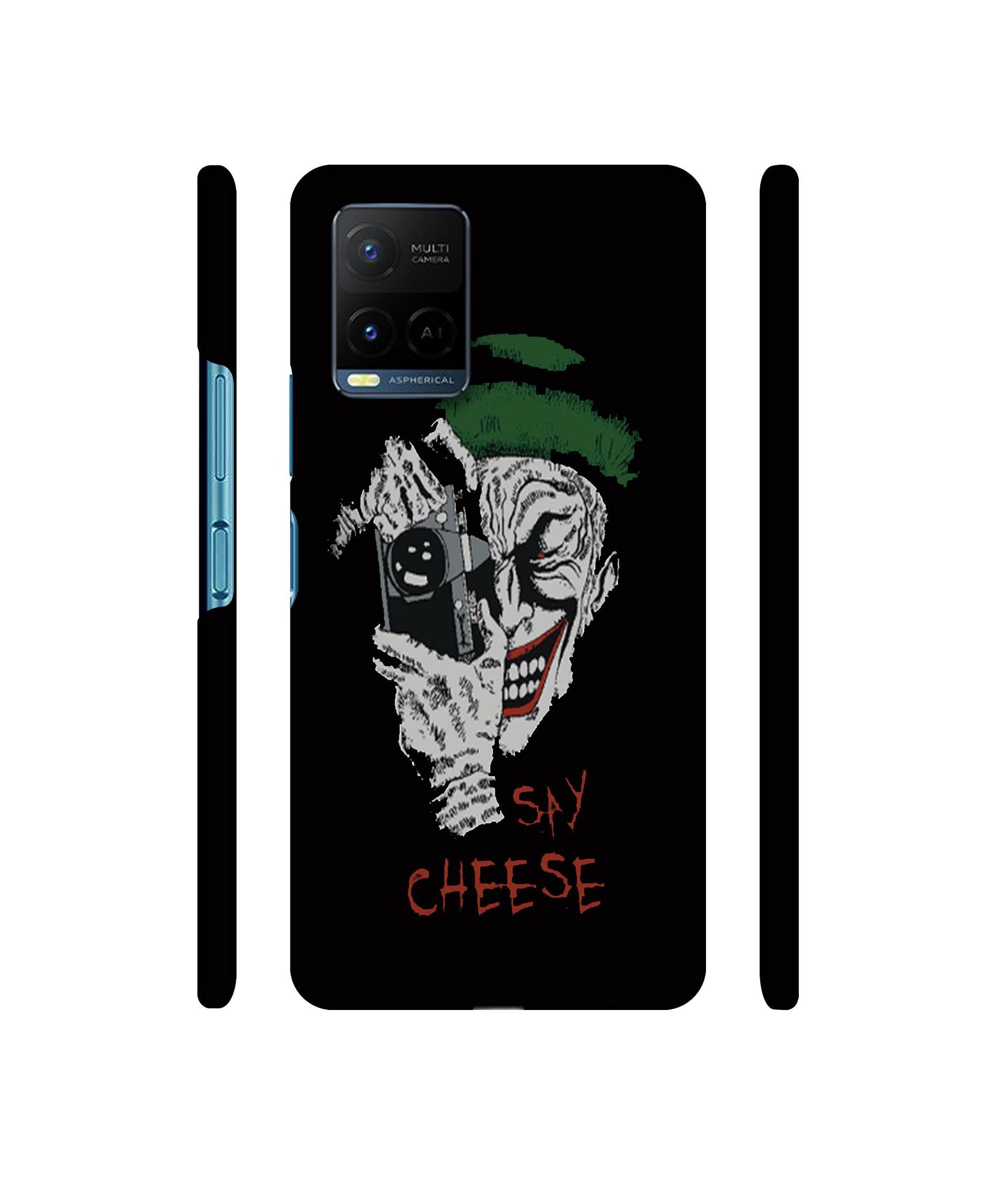 Joker Say Cheese Designer Hard Back Cover for Vivo Y21