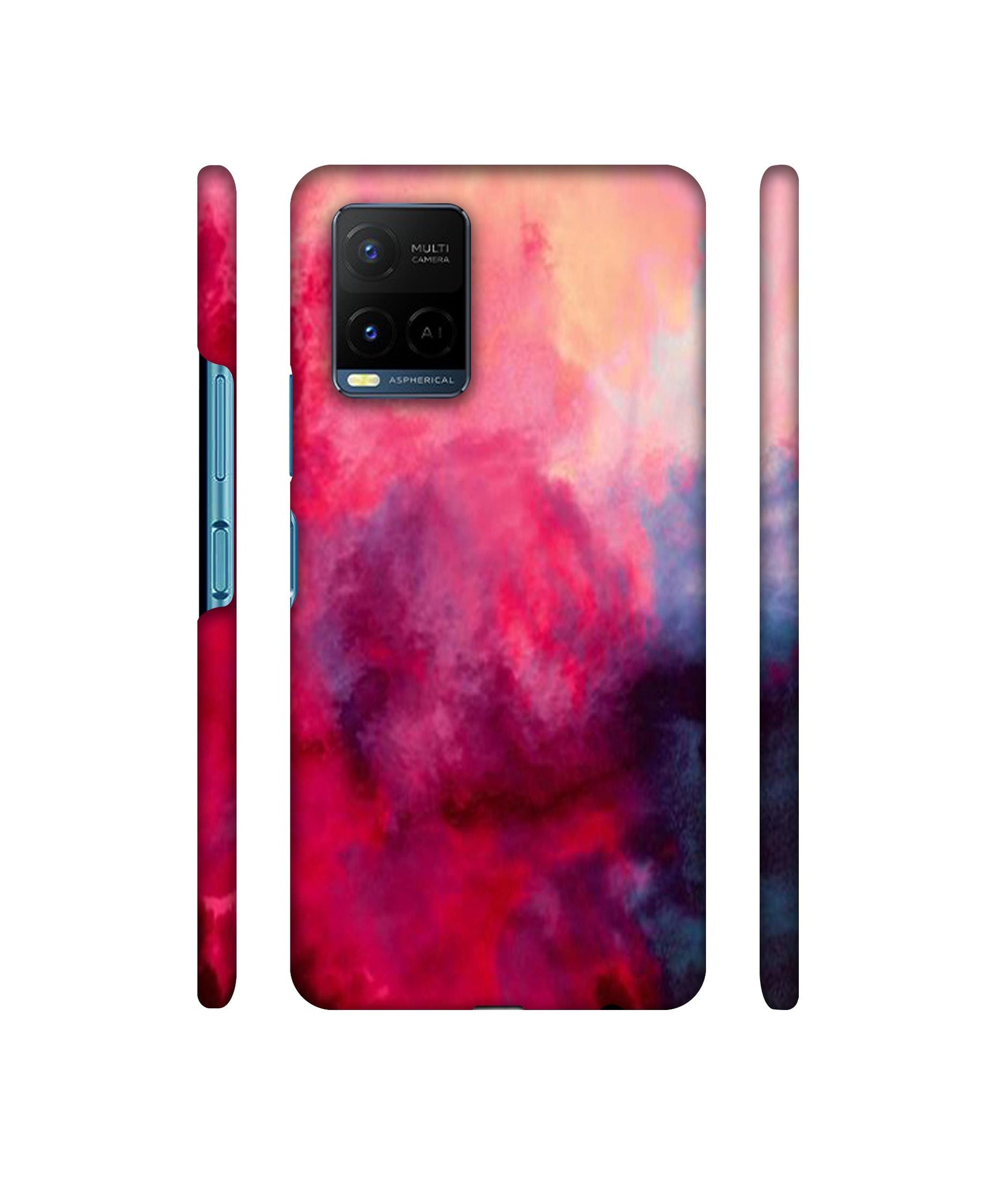 Holi Color Designer Hard Back Cover for Vivo Y21