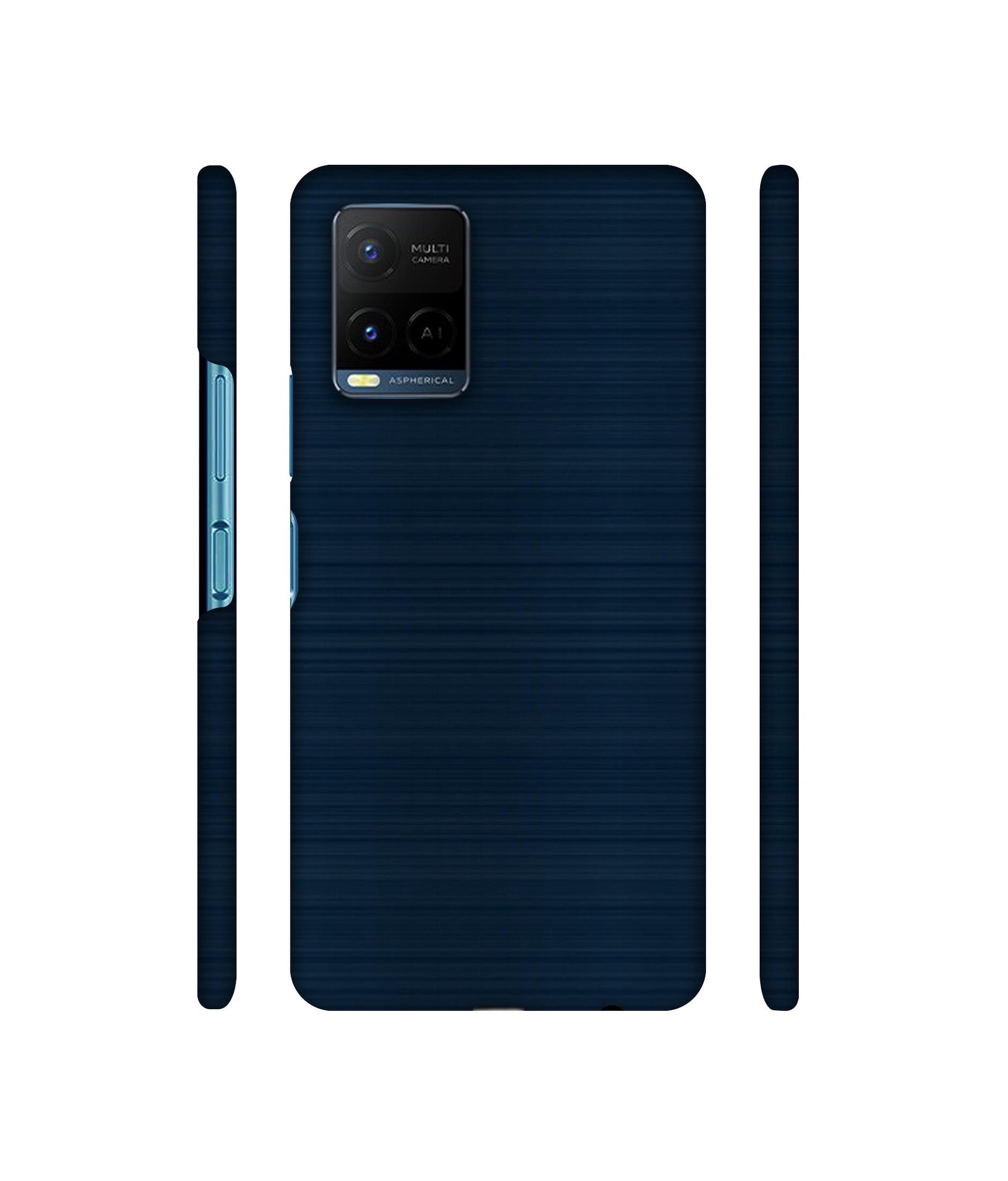 Blue Line Designer Hard Back Cover for Vivo Y21