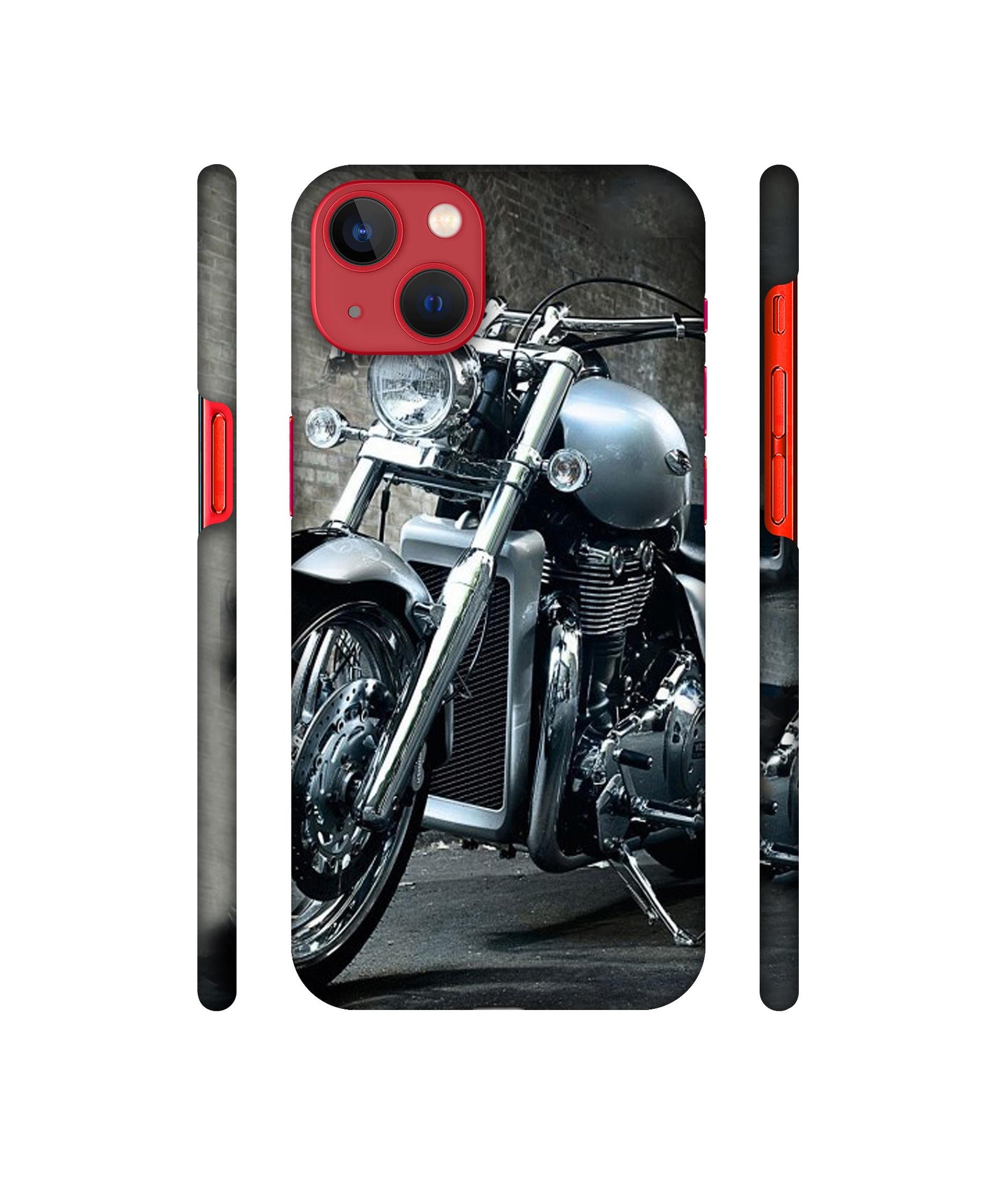 Motorcycle Designer Hard Back Cover for Apple iPhone 13