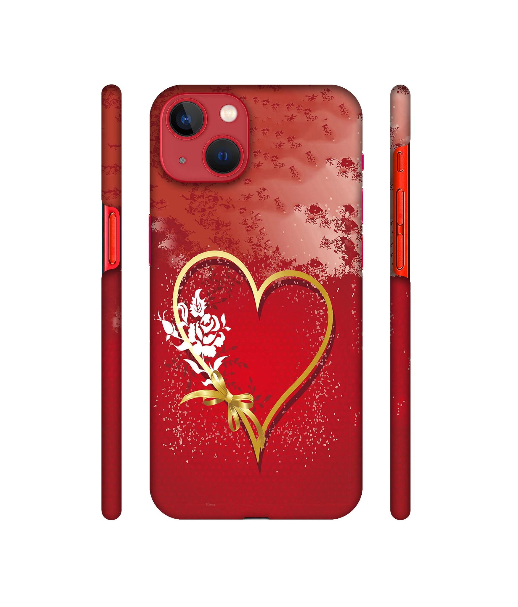 Love Rose Designer Hard Back Cover for Apple iPhone 13