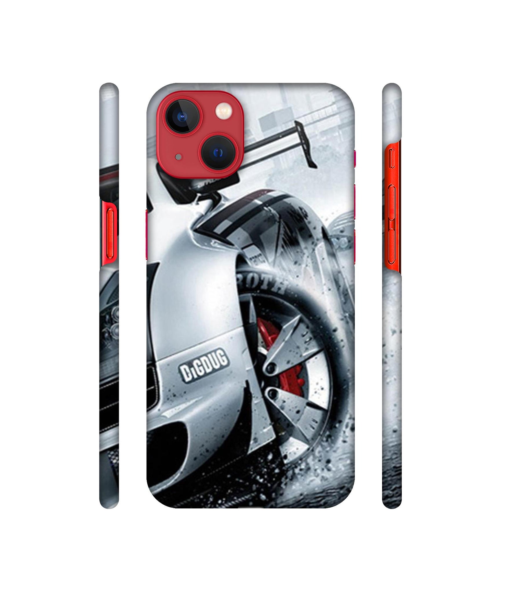 Drift Sport Print Designer Hard Back Cover for Apple iPhone 13