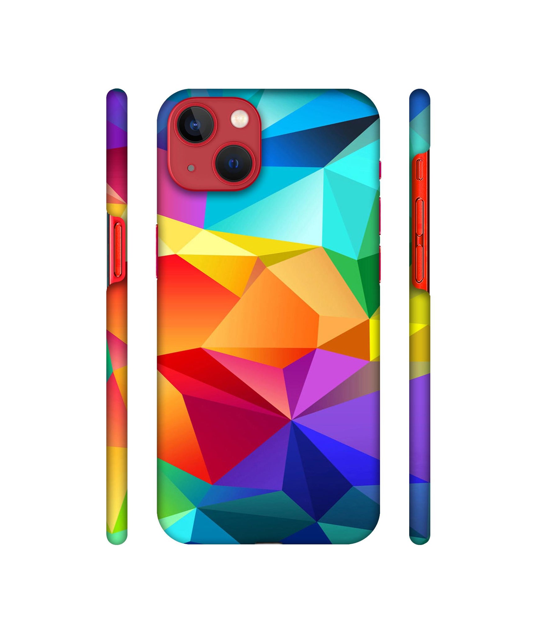 Colorful Pattern Designer Hard Back Cover for Apple iPhone 13