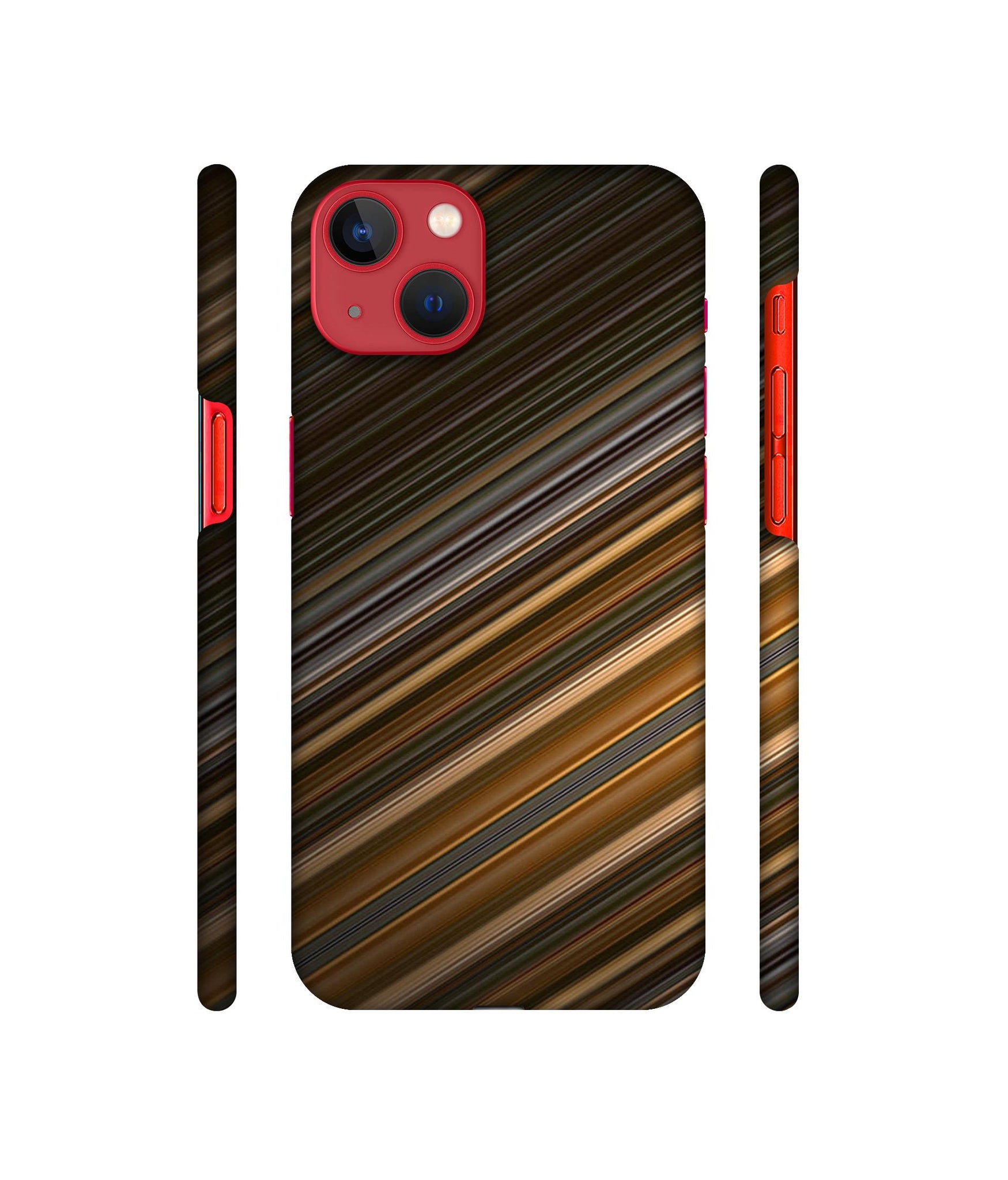 Stripes Designer Hard Back Cover for Apple iPhone 13