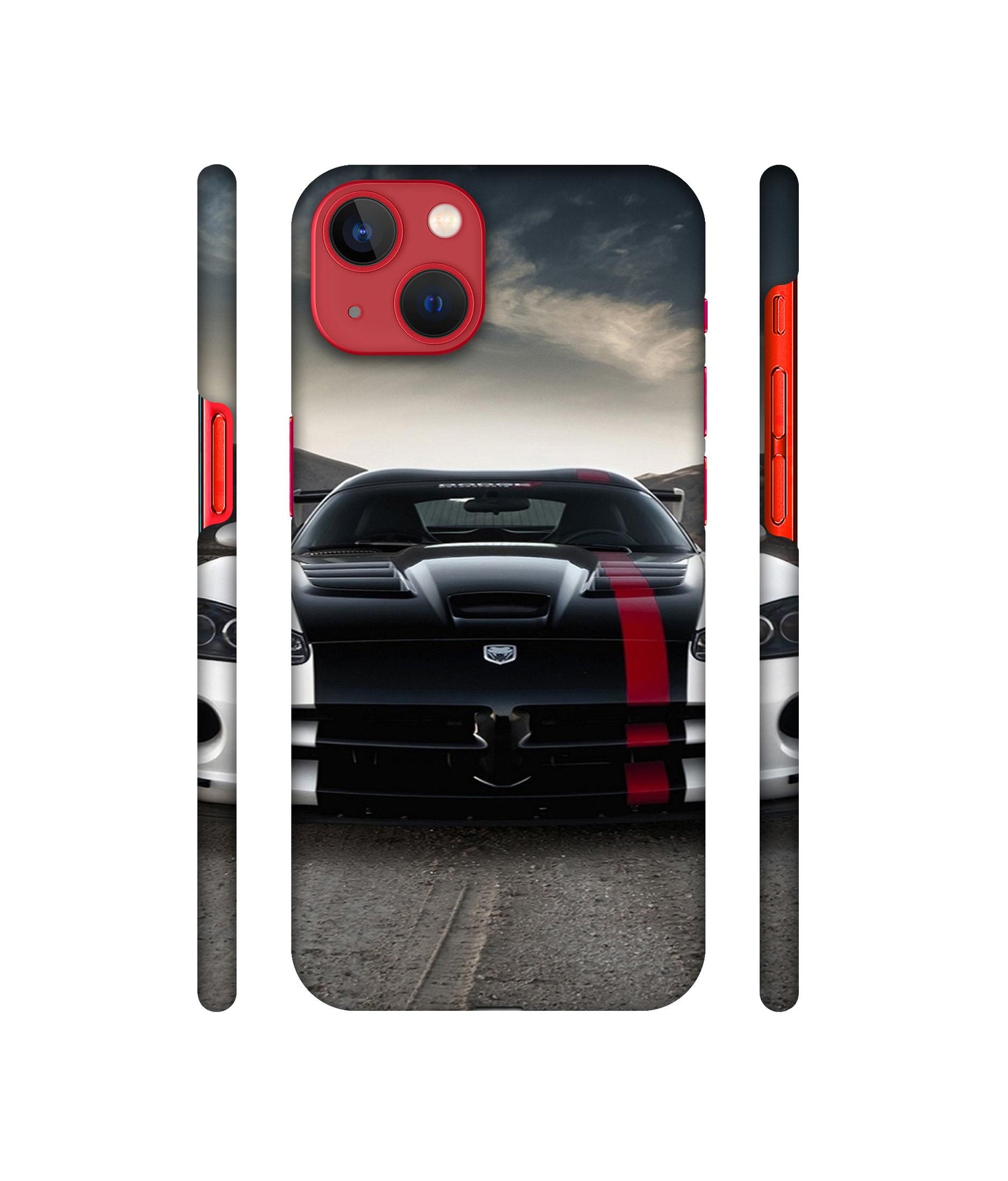 Sports Car Pattern Designer Hard Back Cover for Apple iPhone 13