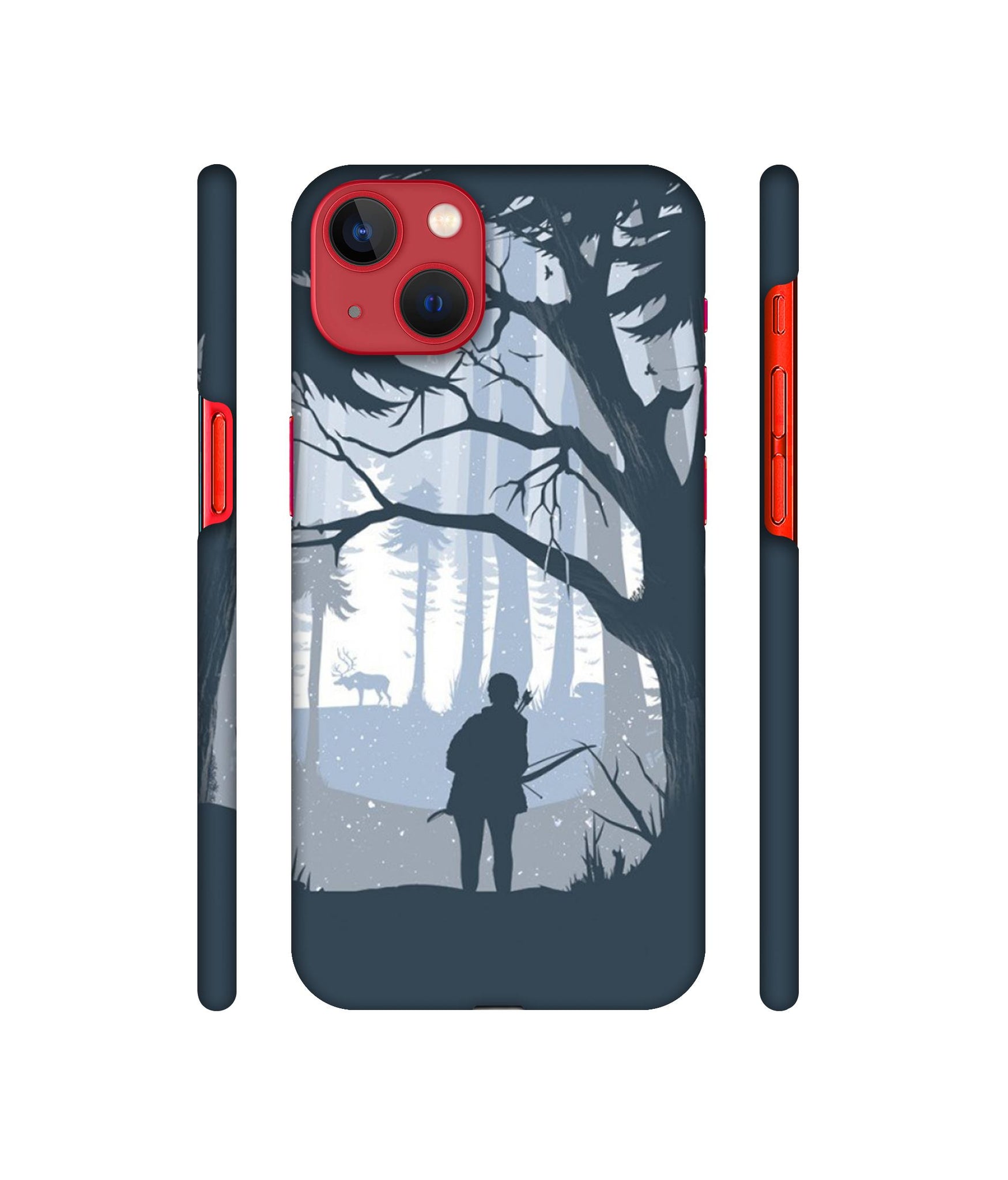 Hunter Designer Hard Back Cover for Apple iPhone 13