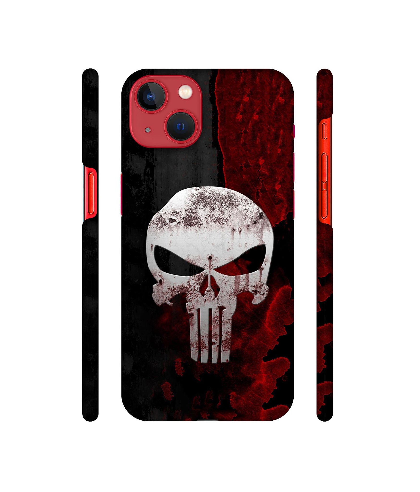 Punisher Skull Designer Hard Back Cover for Apple iPhone 13