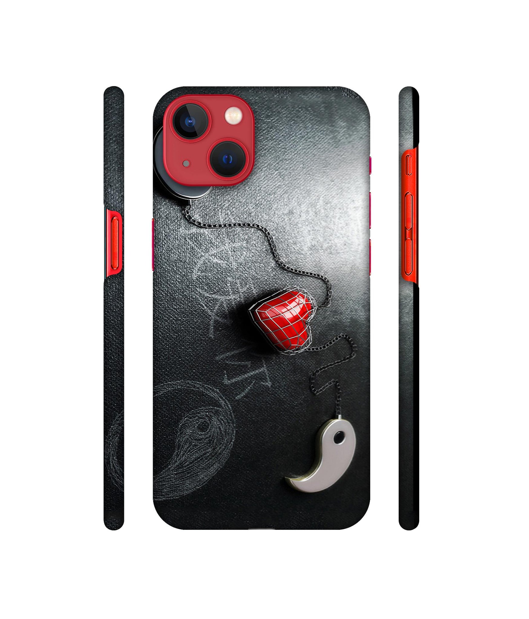 Chinnese Yin and Yang Designer Hard Back Cover for Apple iPhone 13